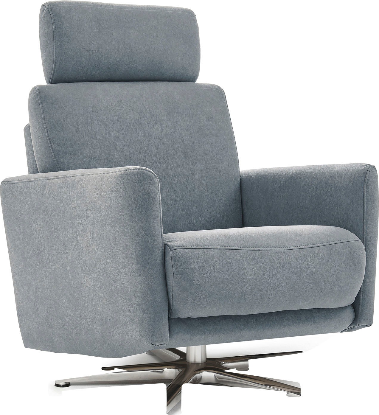 CALIZZA INTERIORS Drehsessel »Lari«, wahlweise mit einsteckbarer Kopfstütze