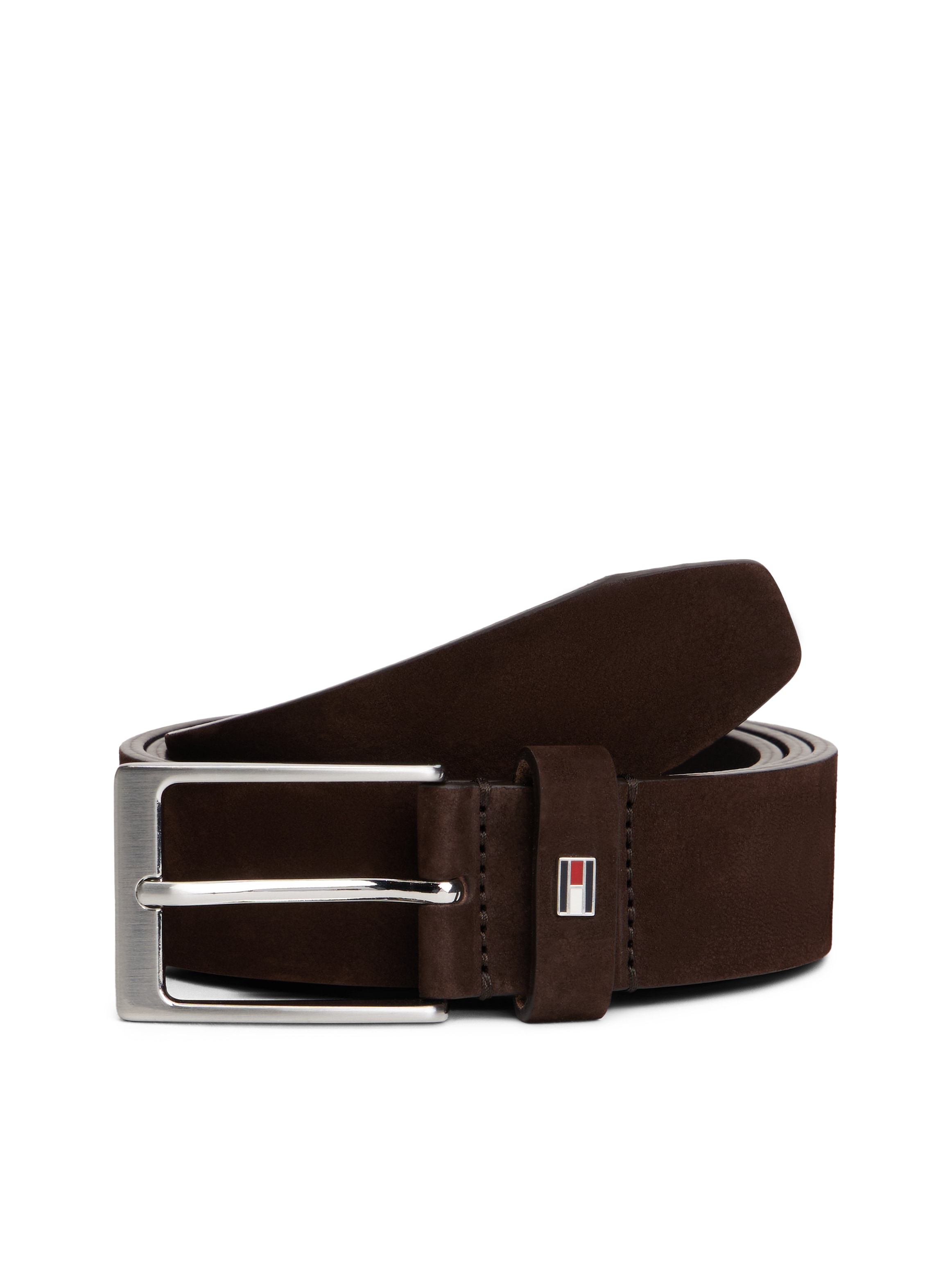 Tommy Hilfiger Ledergürtel »LAYTON NUBUCK«, Größenverstellbar