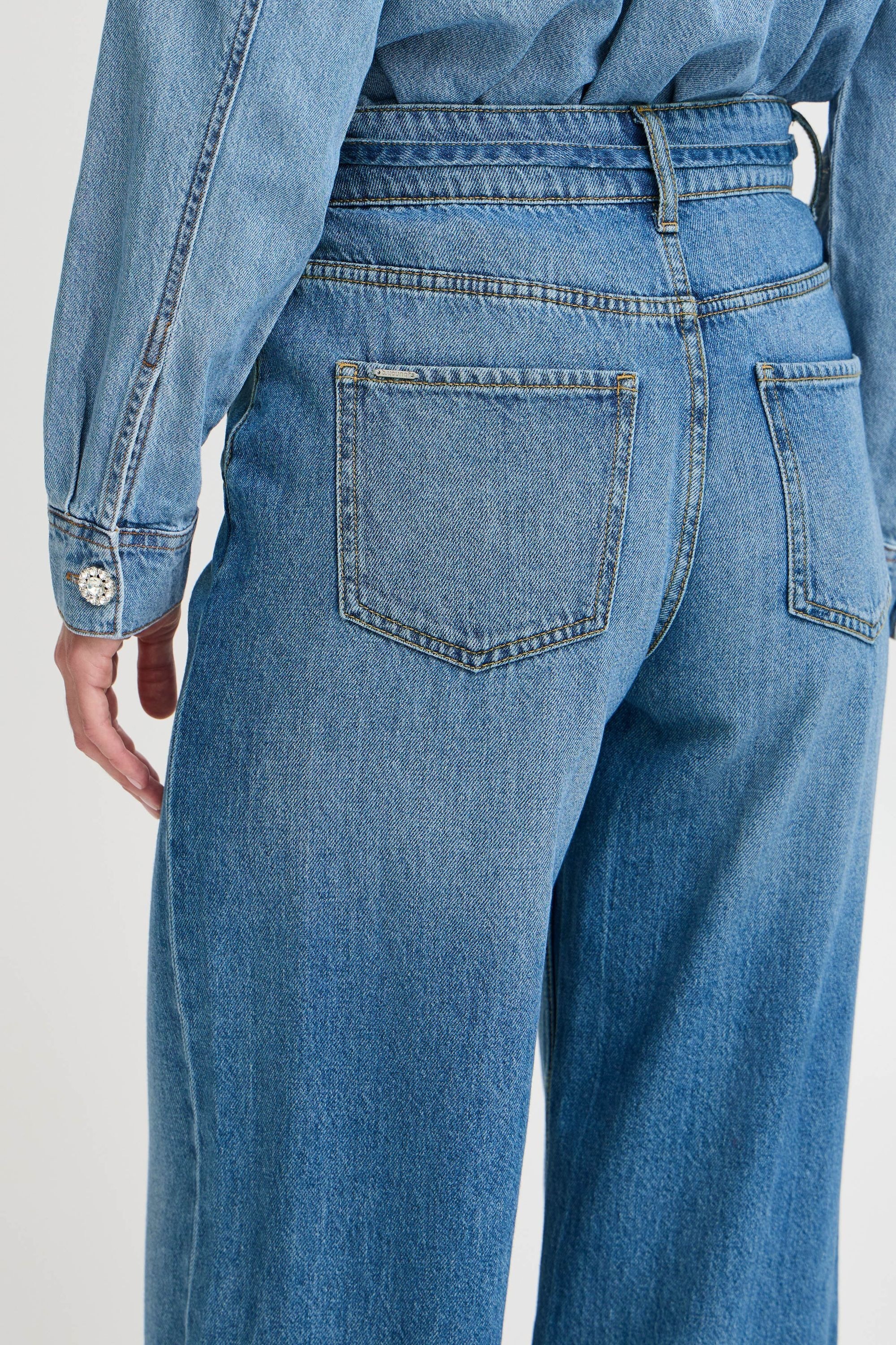 b.young Bequeme Jeans »Bequeme Jeans BYKIMU BELT JEANS -«