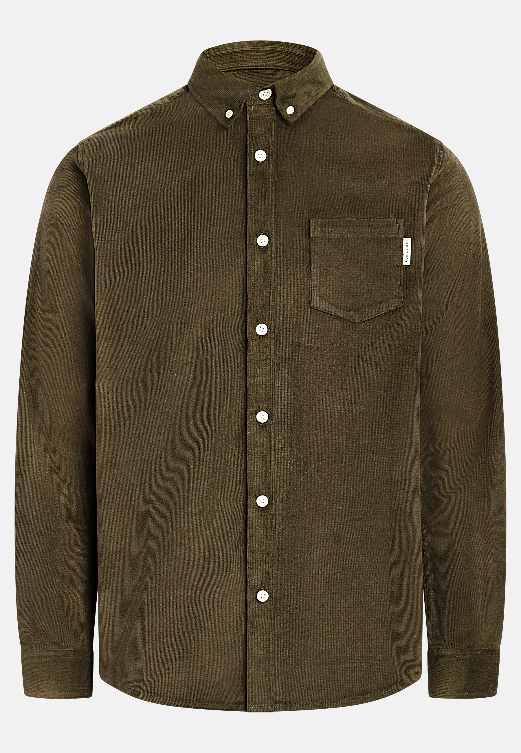 REDEFINED REBEL Langarmhemd »Redefined Rebel Shirt RRPark Shirt Corduroy REGULAR FIT«