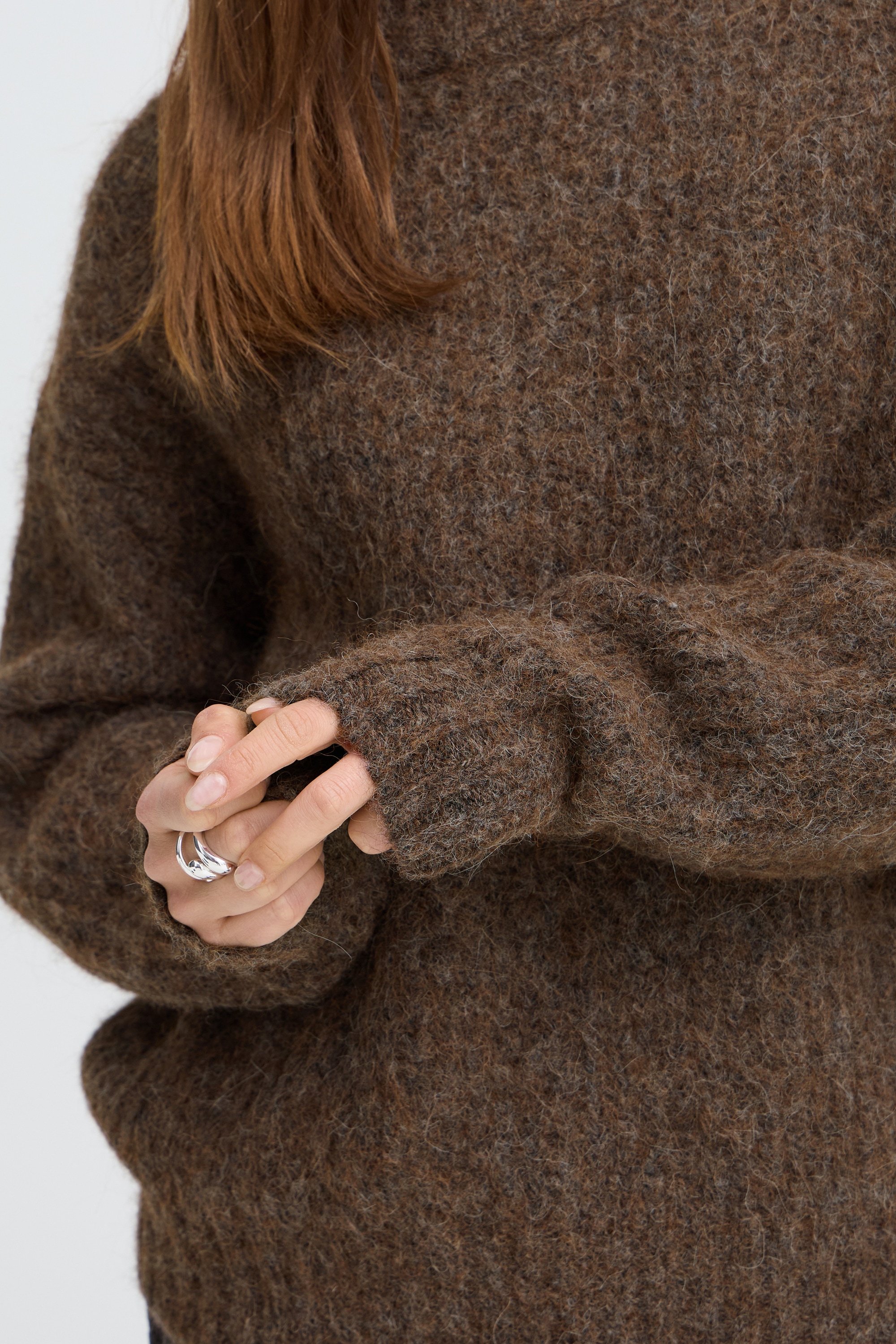 Pulz Jeans Strickpullover »Damen Langarm PZGEORGIE«