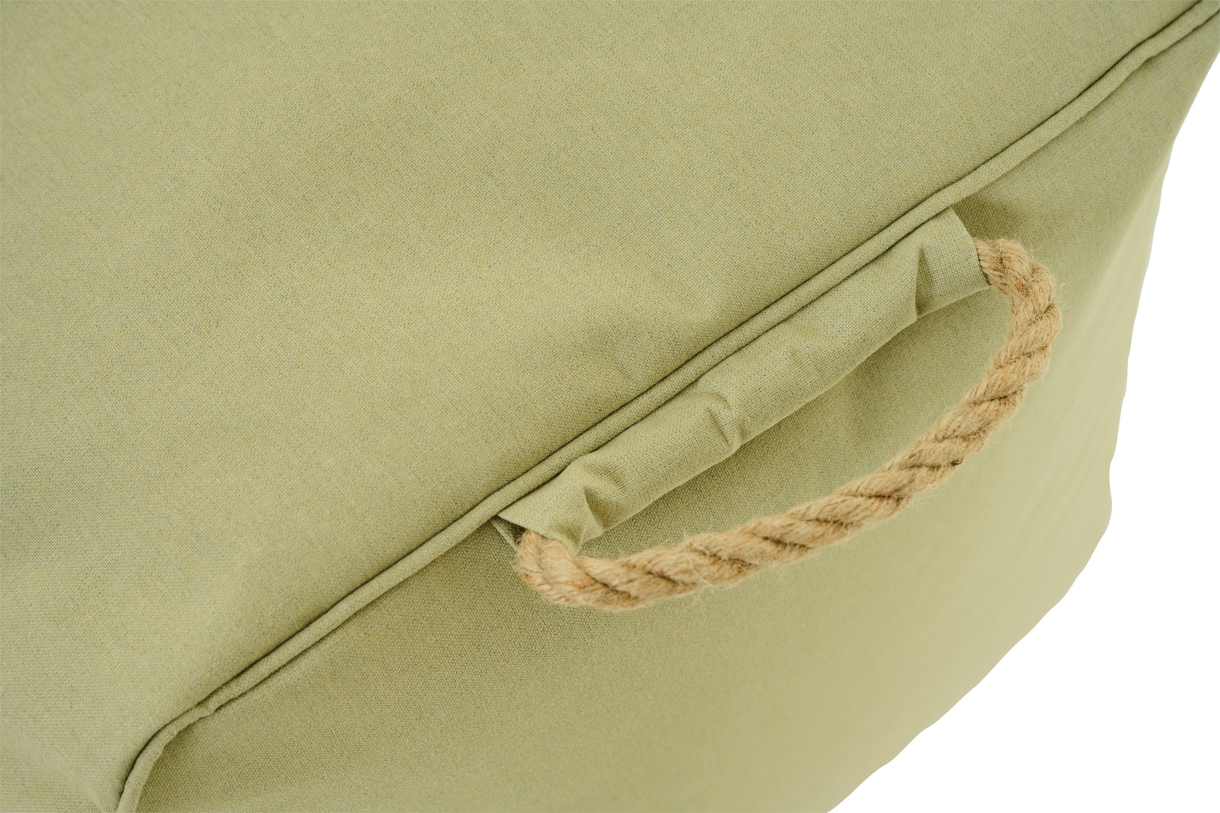 Siena Garden Sitzhocker »Integral Hocker 46 x 48 x 46 cm, Farbe pistache« Meliert, Bezug aus 100% Polyester, PE-beschichtet