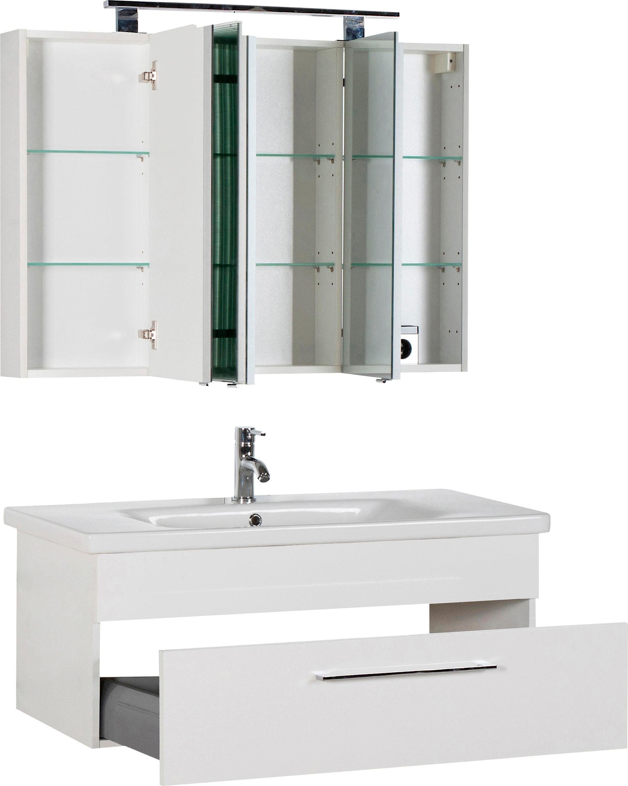 MARLIN Badmöbel-Set »3400 Basic«, (Set, 2 St.)