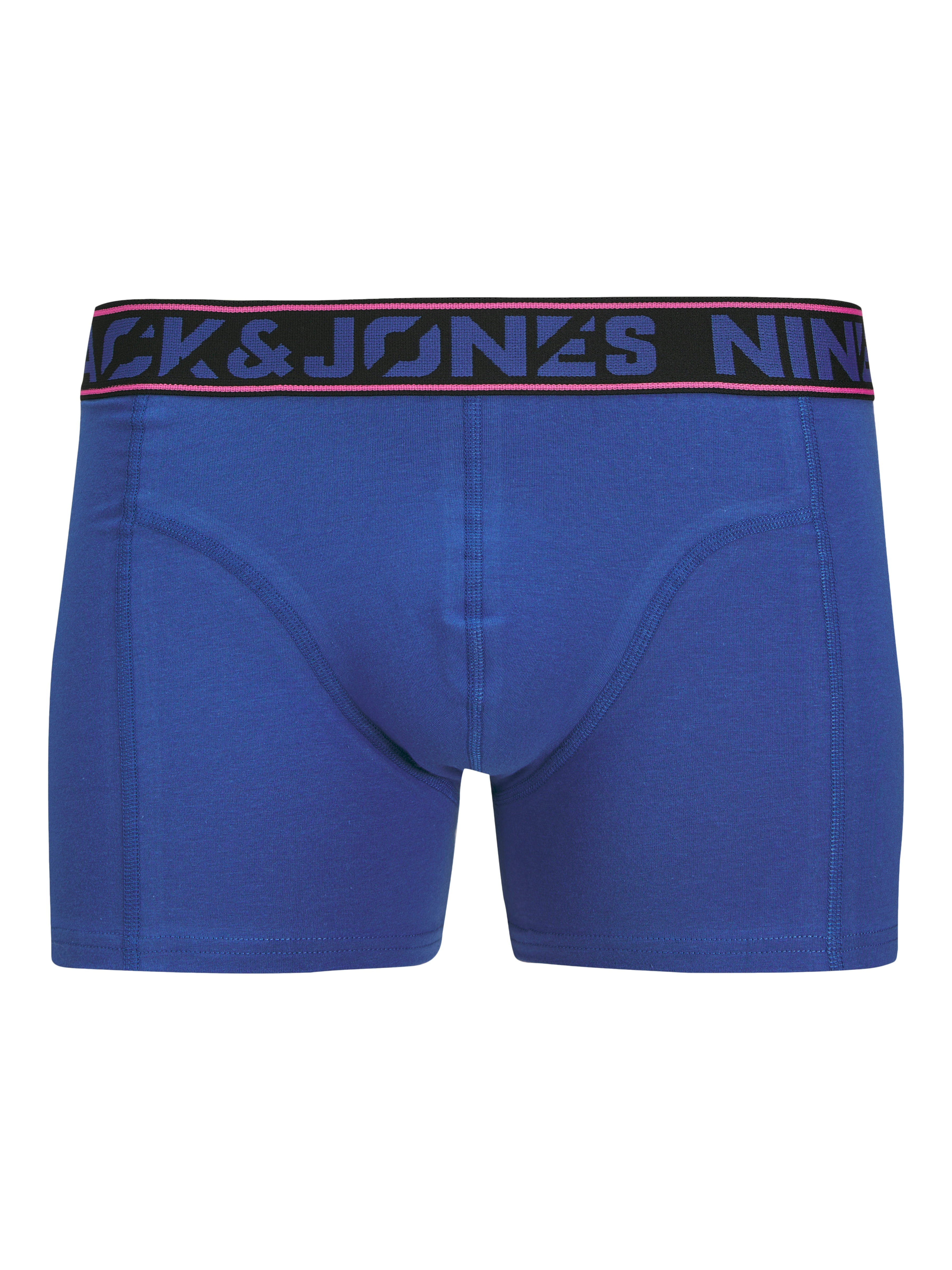 Thumbnail - Jack & Jones Trunk "JACNINE.ZERO SOLID TRUNKS 3 PACK" Packung, 3 Stk. mit Marken Schriftzug