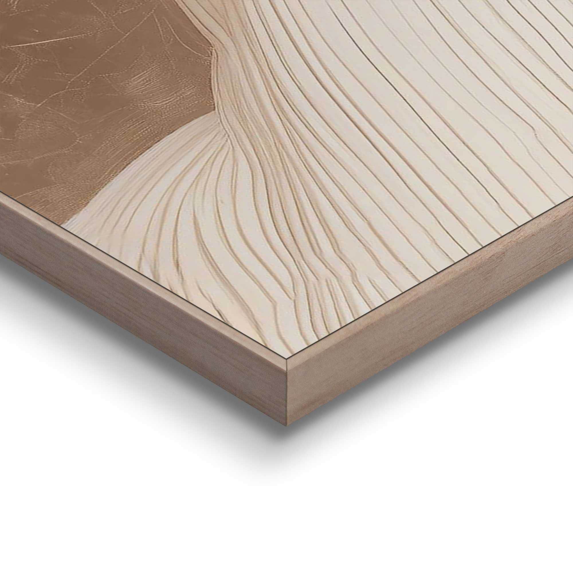 Reinders! Bild mit Rahmen »Eleganter Reiter« Menschen 1 Stk. tlg. Wohnzimmer - Beige - MDF - Frauen - 50x70 cm