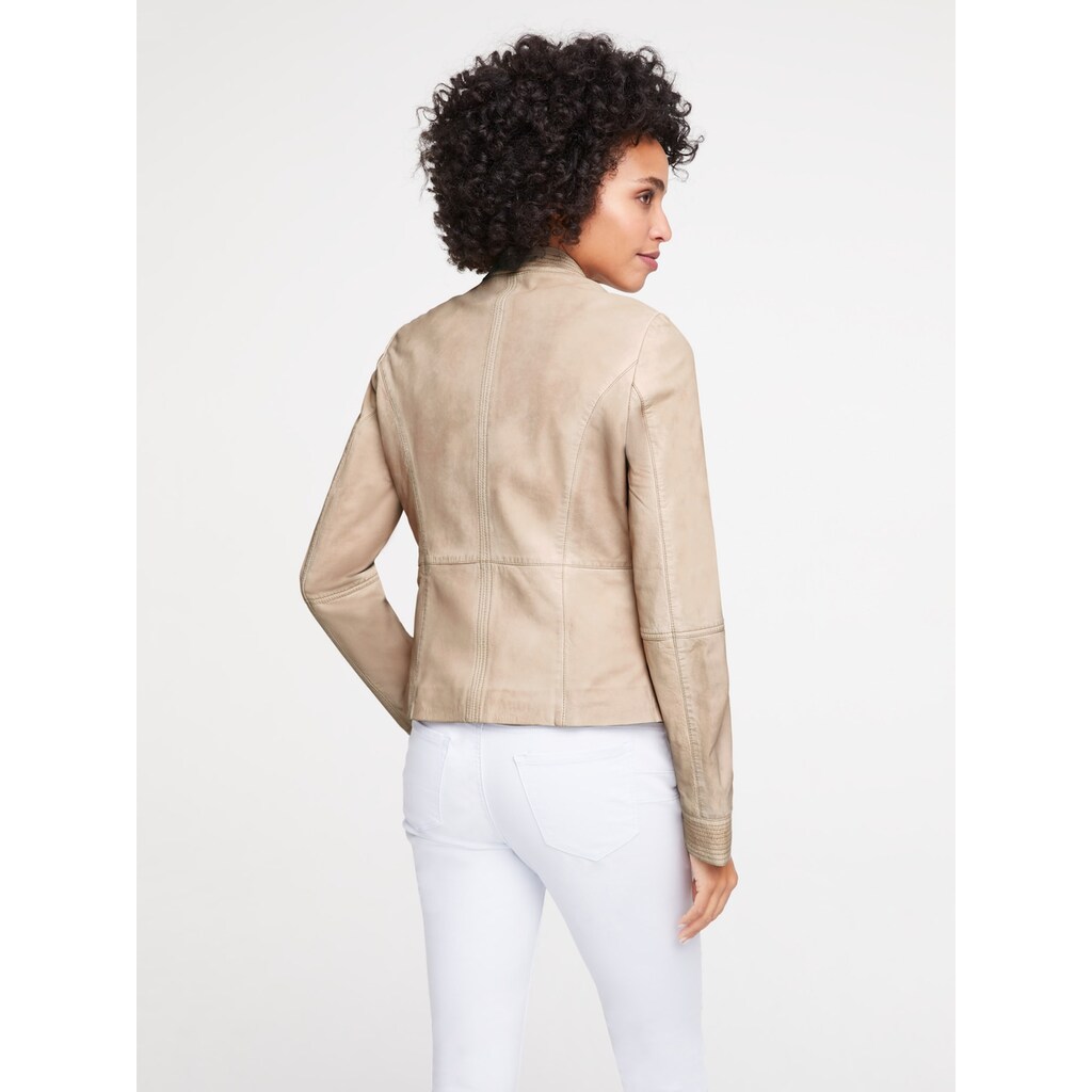 LINEA TESINI by heine Lederjacke, ohne Kapuze