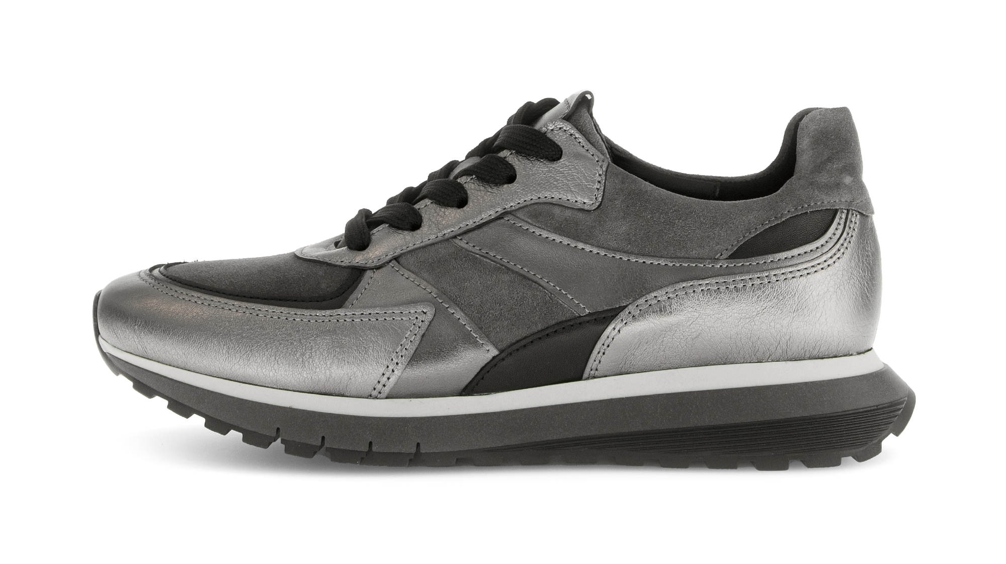 Gabor Keilsneaker »TURIN«, Plateau, Schnürschuh, Komfortschuh in H-Weite (=sehr weit)