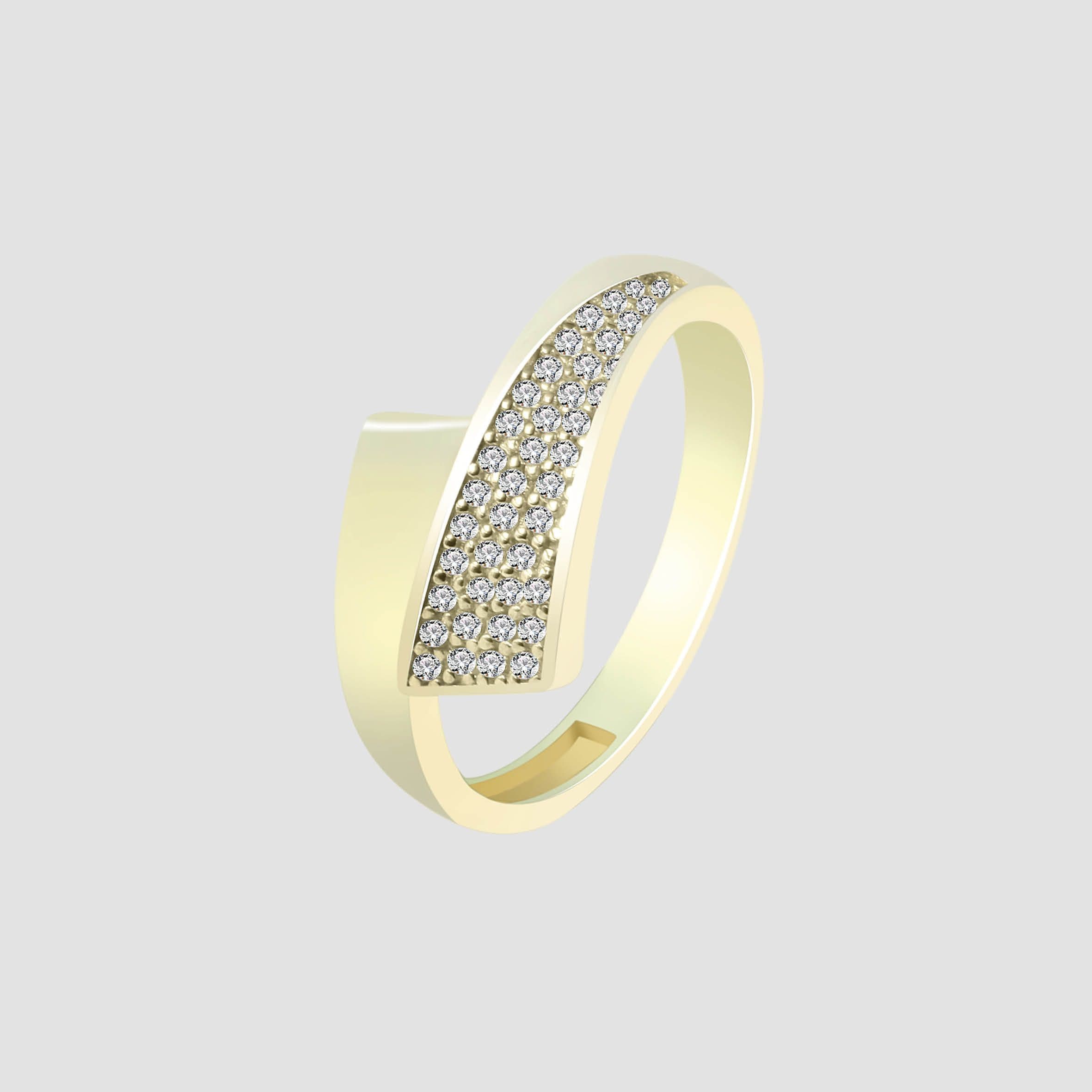 Adelia´s Fingerring »Damen Ring aus 333 Gold mit Zirkonia«