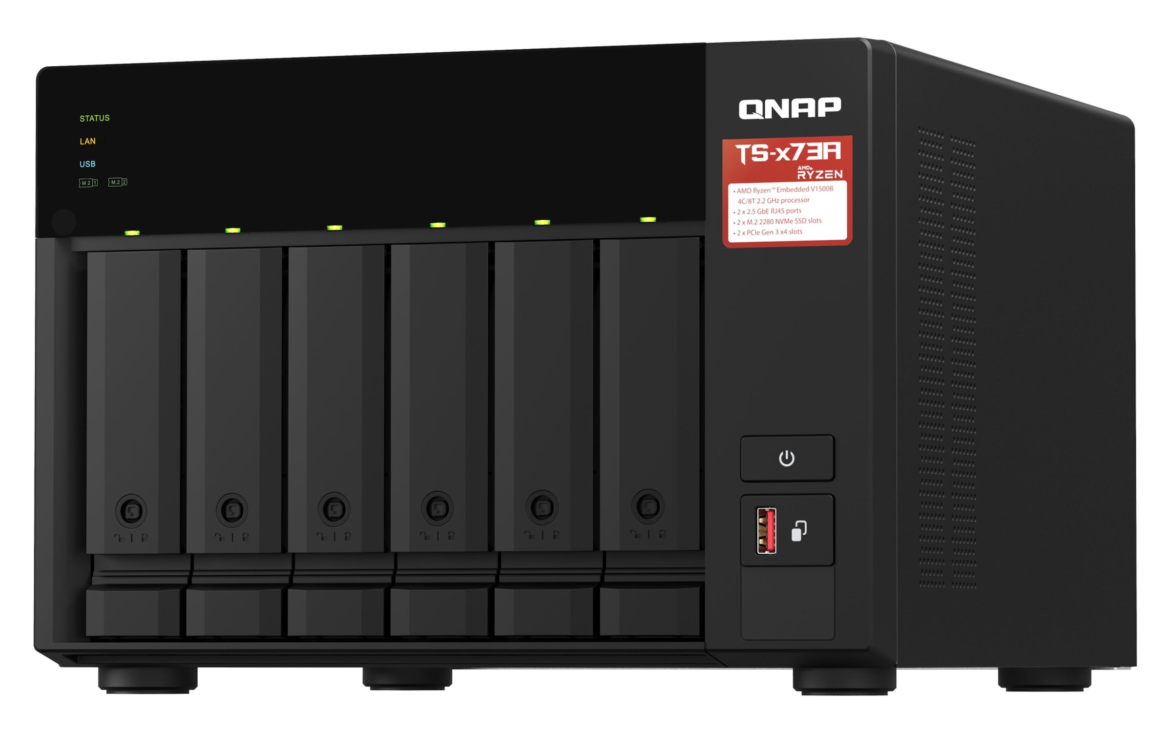 QNAP NAS-Server »TS-673A«