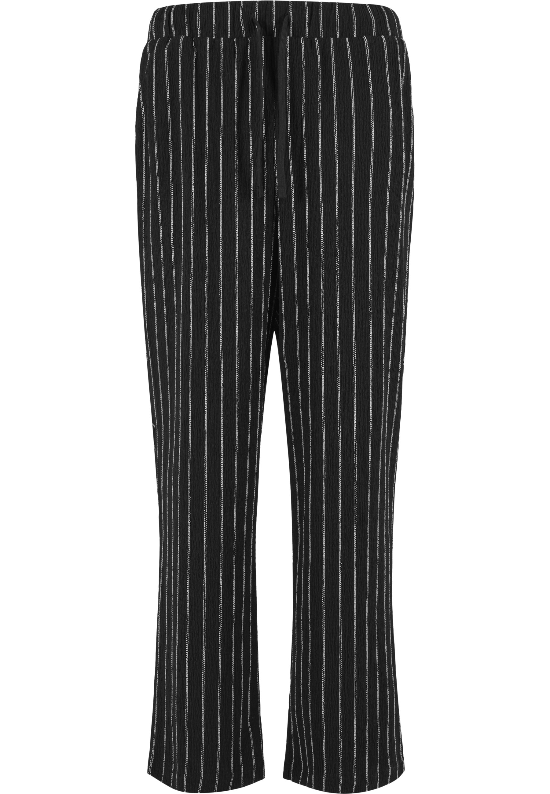 URBAN CLASSICS Stoffhose "Urban Classics Striped Crinkle Resort Pants" günstig online kaufen