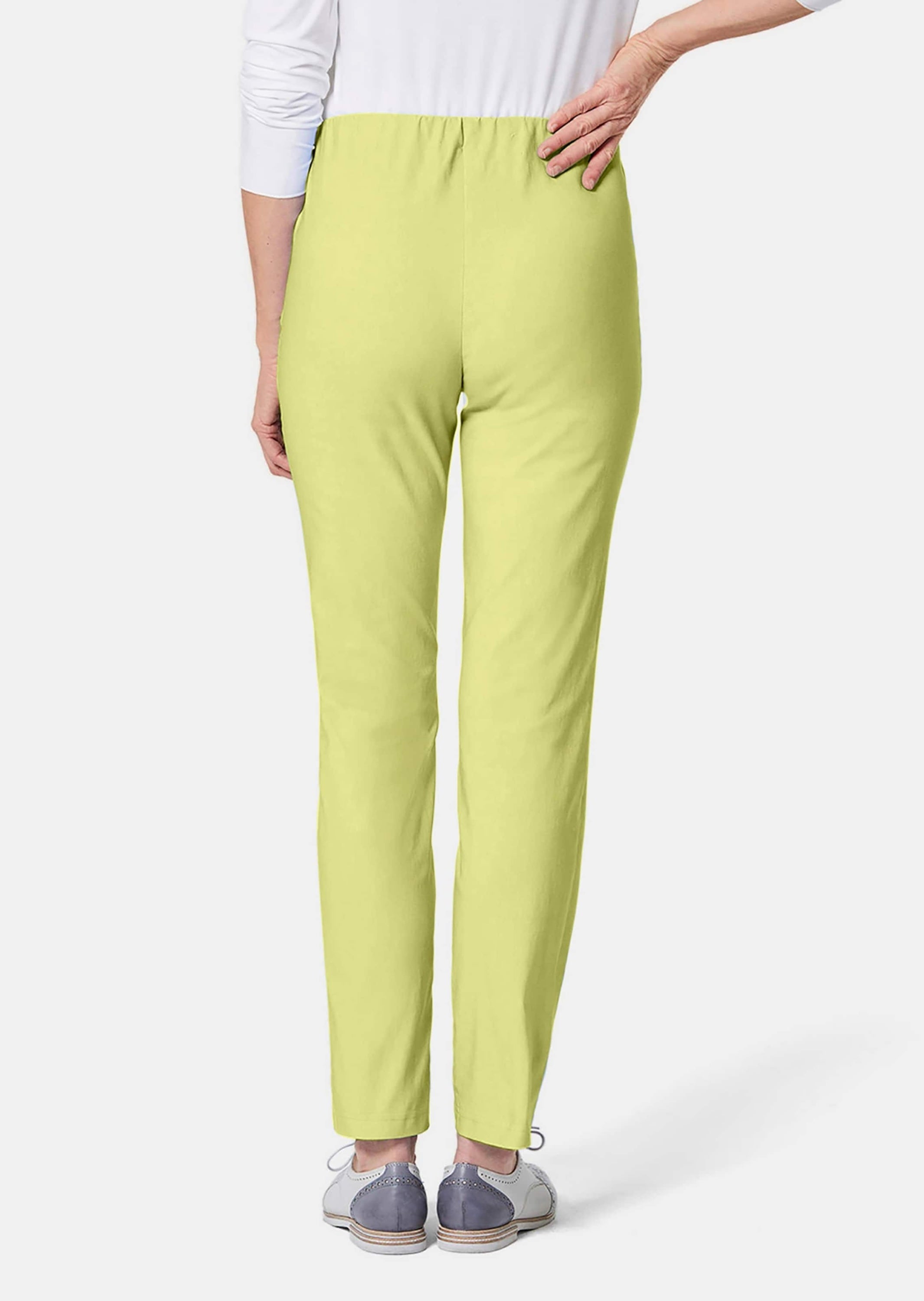 GOLDNER 2-in-1-Hose »Kurzgröße Schlupfhose LOUISA mit Steppnähten«