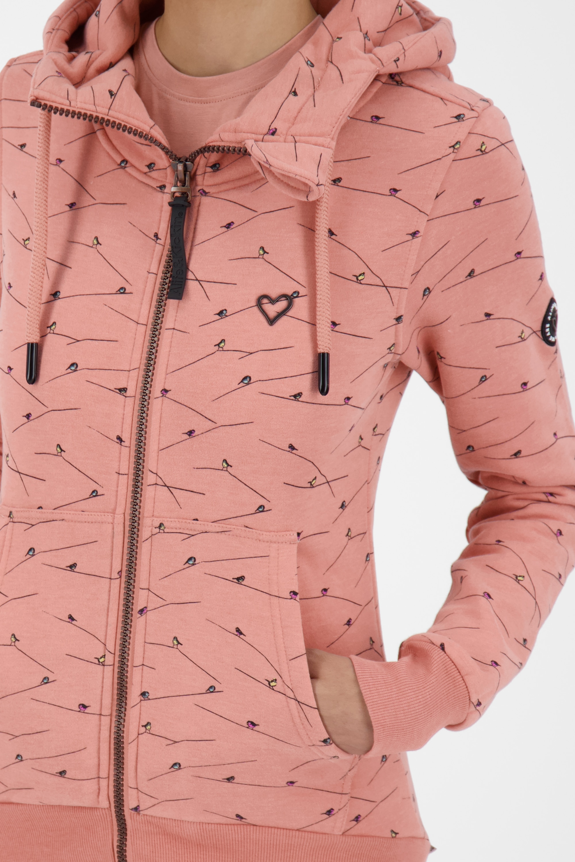 Alife & Kickin Kapuzensweatjacke »Damen YasminAK B«
