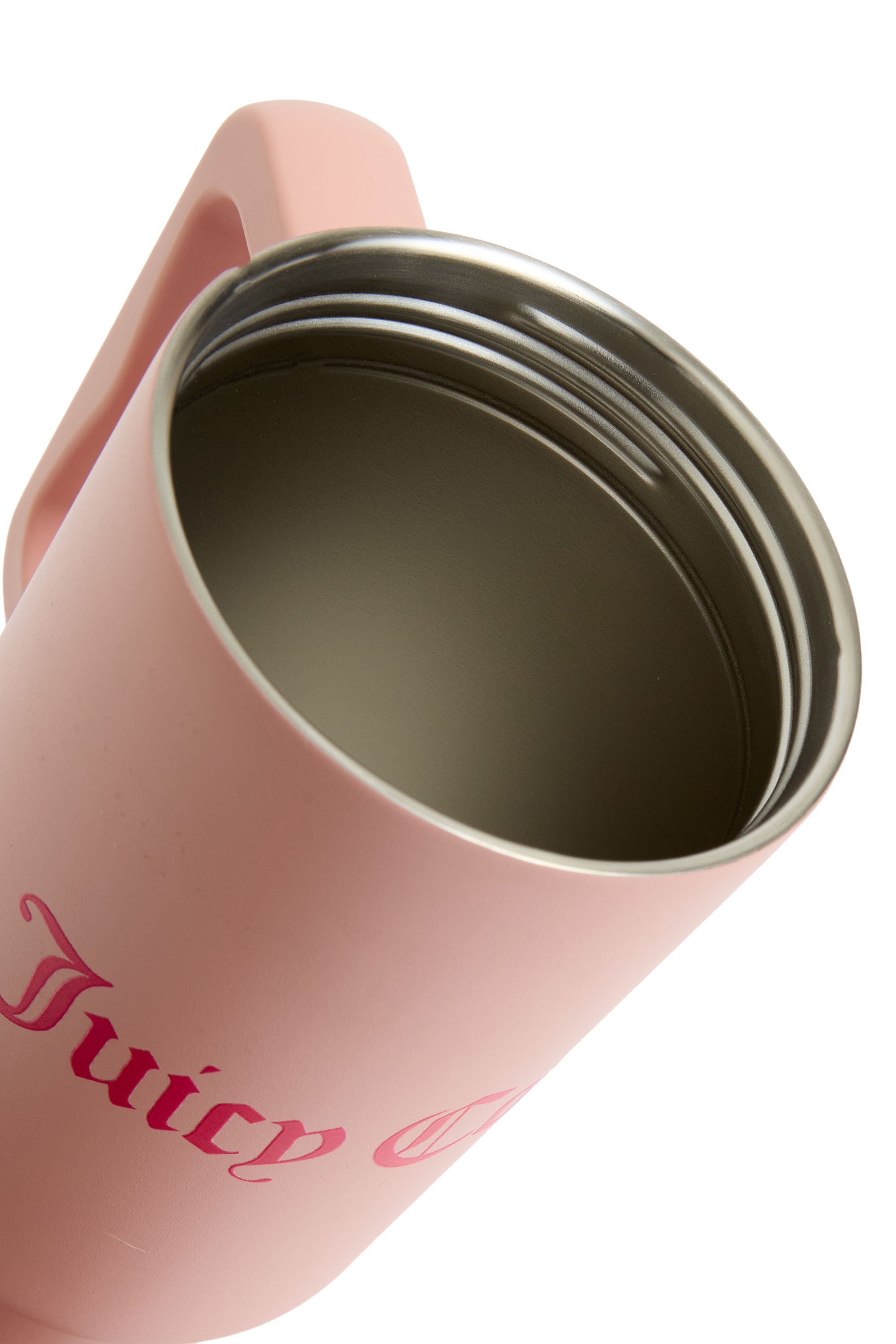Juicy Couture Thermobecher »STEEL TUMBLER WITH STRAW Unisex«, Getränkebecher, große Tasse, mit Strohhalm, heiß kalt, Edelstahl, Sale