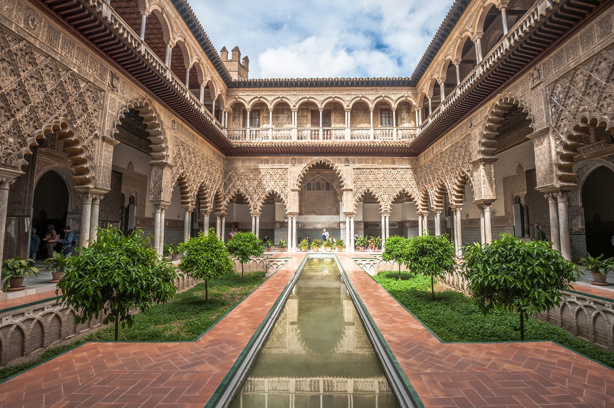 Papermoon "ARCHITEKTUR-ALCAZAR SEVILLA PALAST"