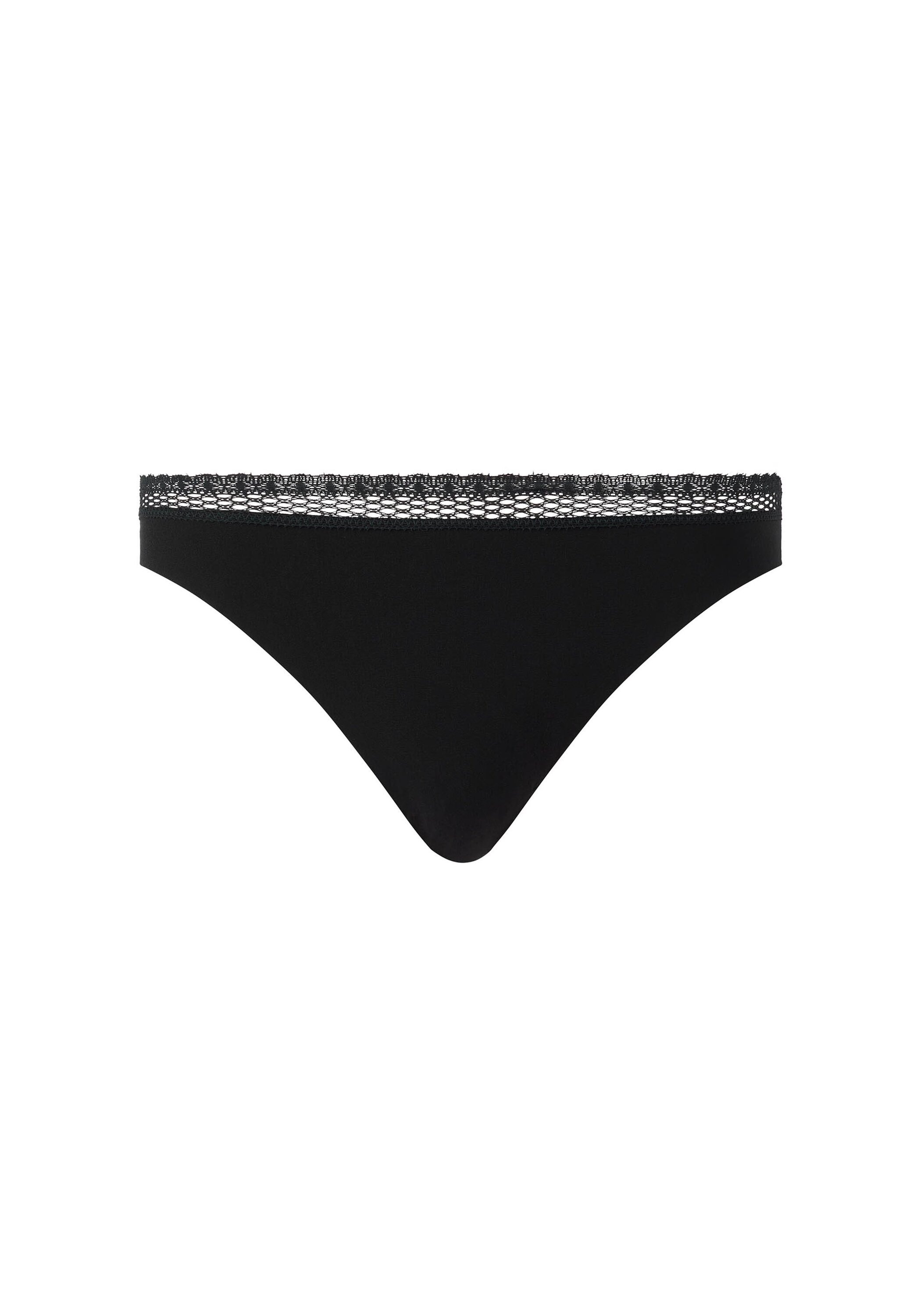 CHANTELLE Damen String "String Tanga Cozy Chic 1er Pack", Gr. M, schwarz, Obermaterial: 80% Modal CMD. 20% Elasthan EL., Unterhosen