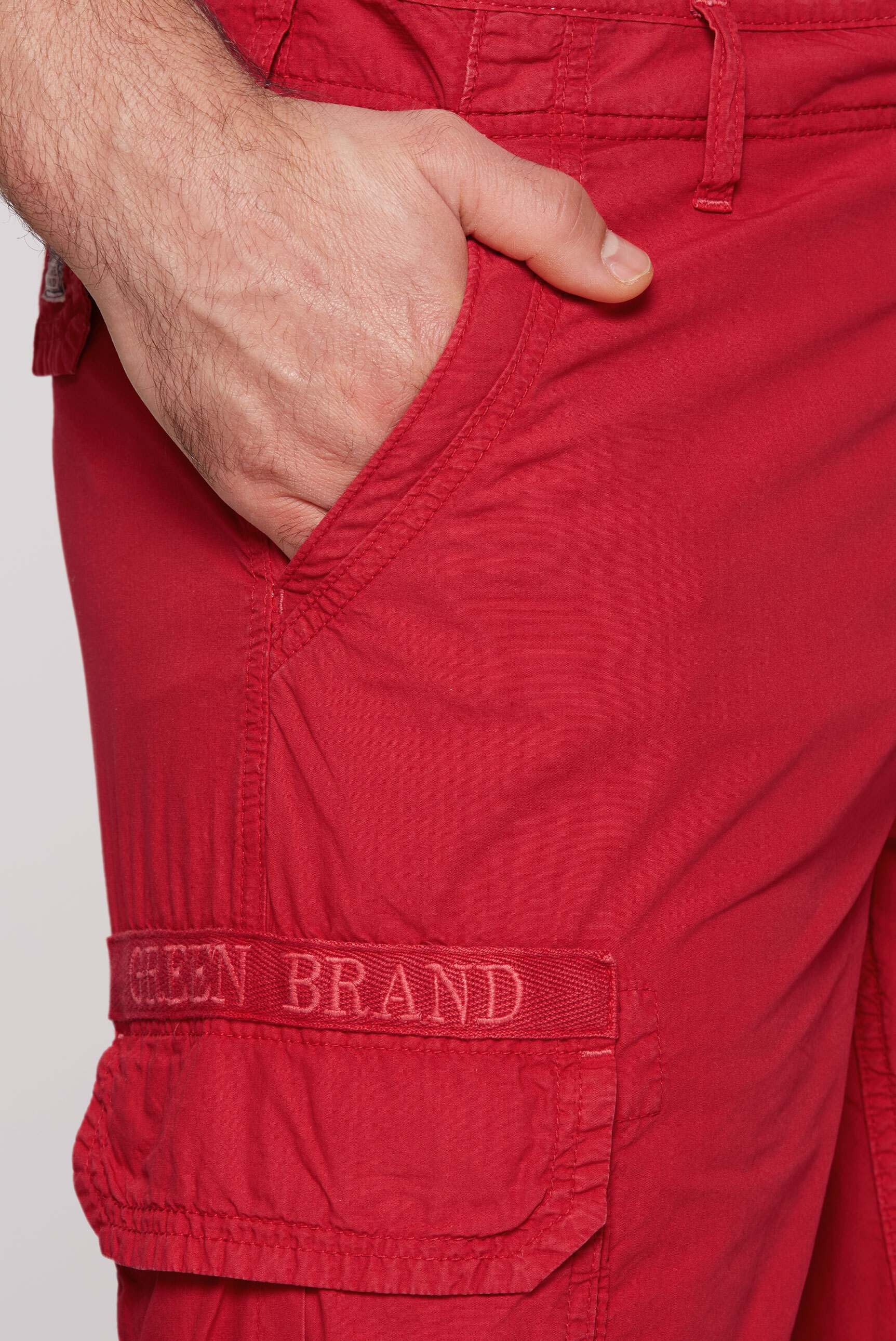 CAMP DAVID Shorts, aus Baumwolle