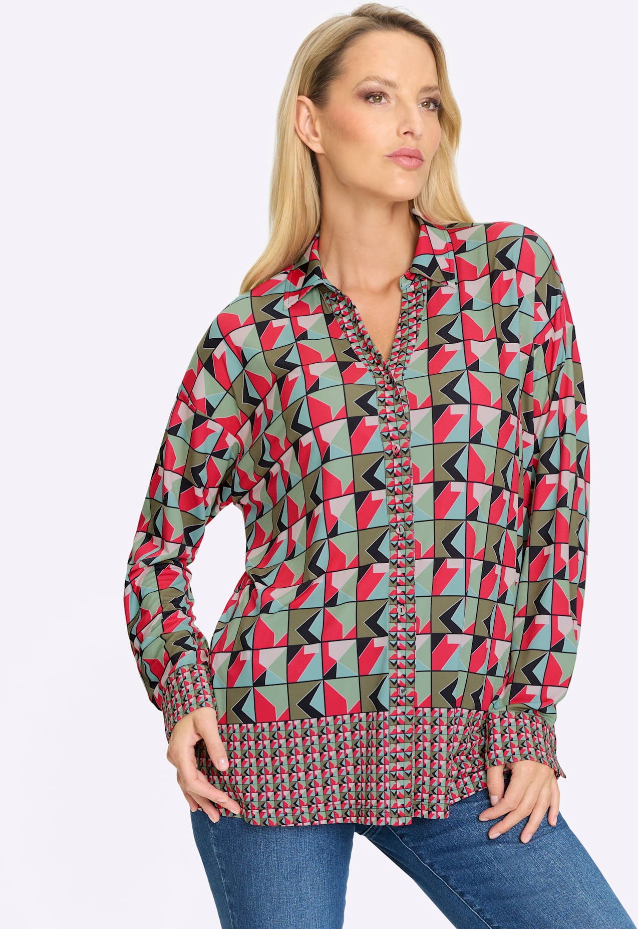 heine Langarmshirt »Shirtbluse« 1 tlg.