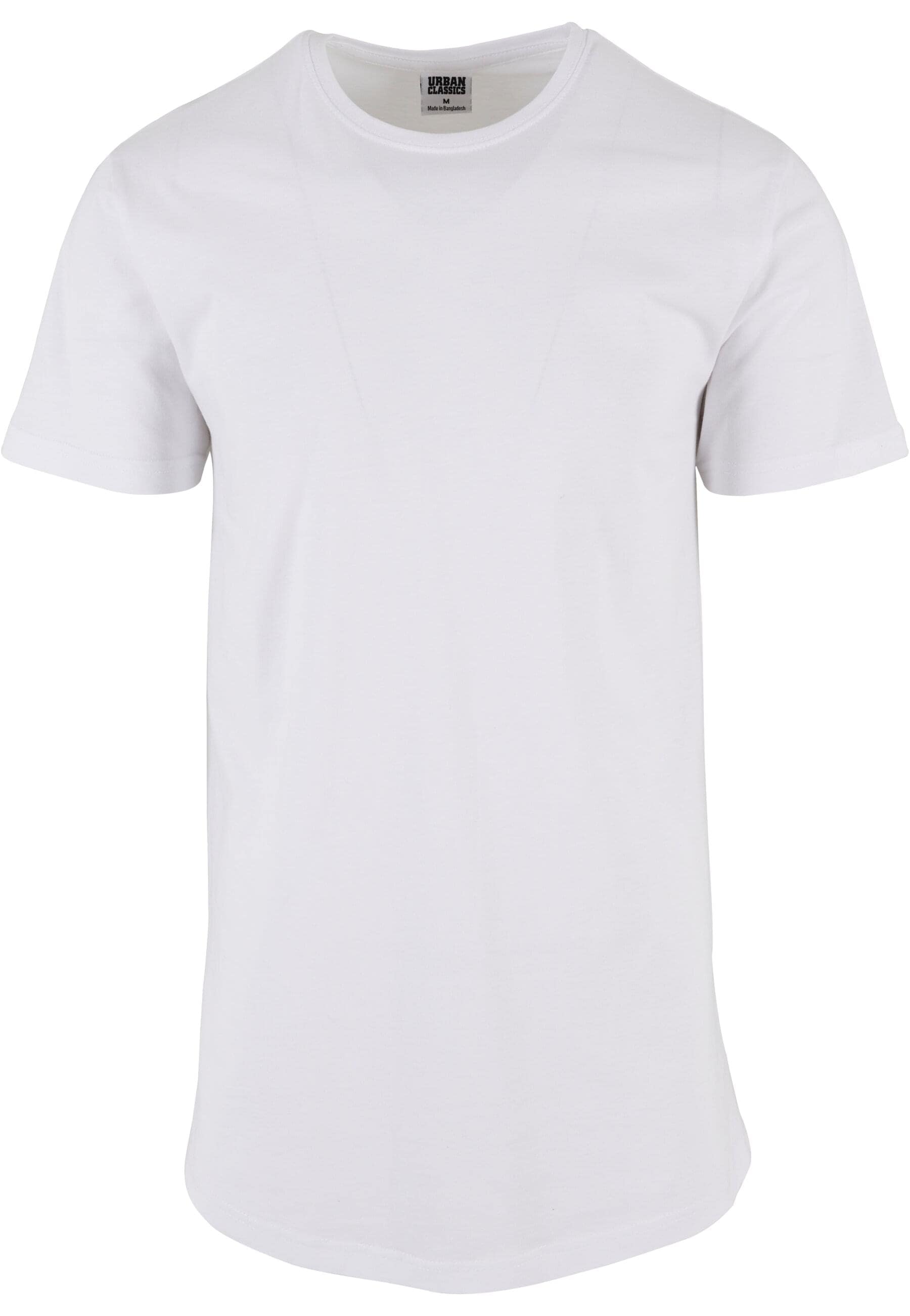 URBAN CLASSICS Kurzarmshirt "Urban Classics Herren Shaped Long Tee" 1 Stk. günstig online kaufen