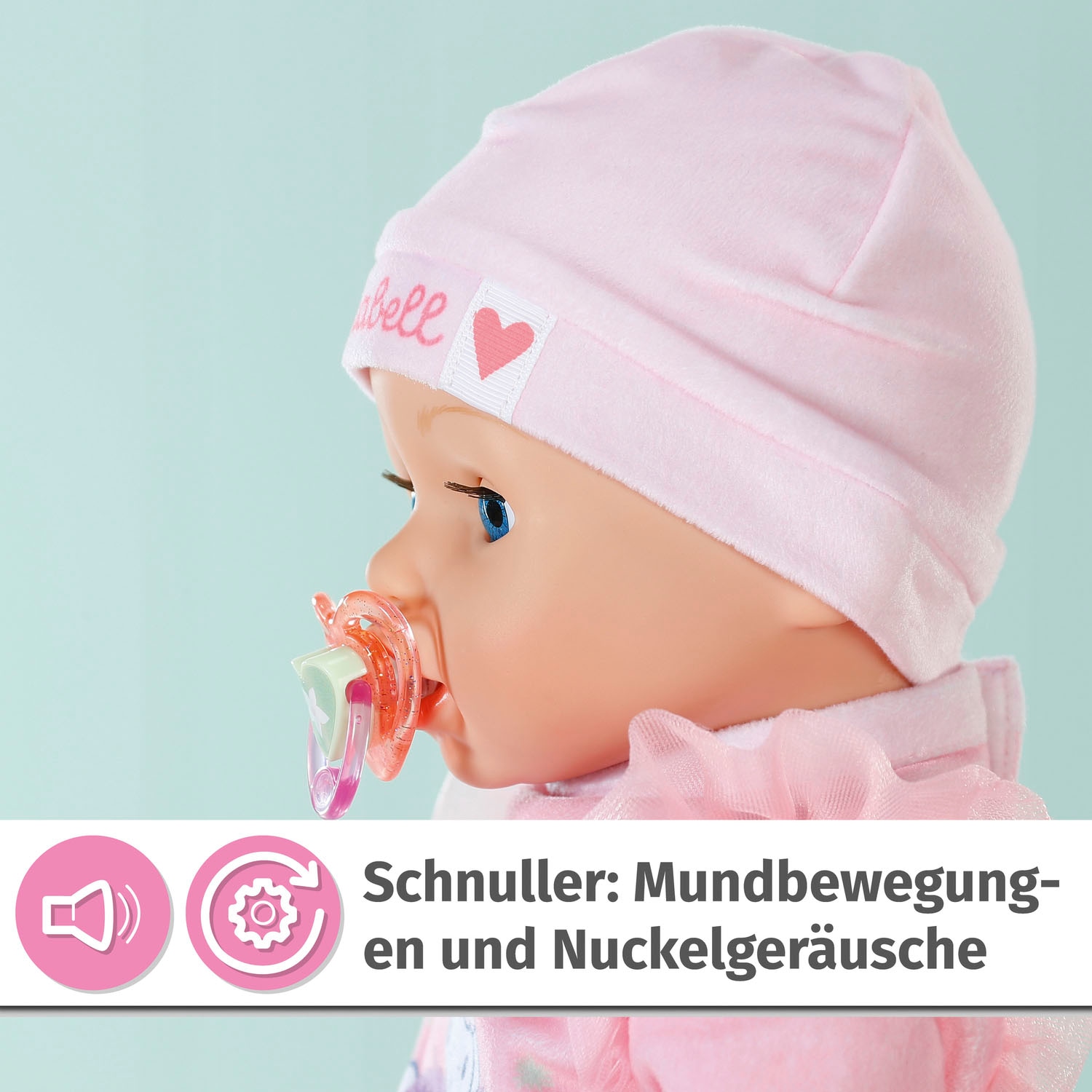 Baby Annabell Babypuppe »Interactive Annabell 43 cm«