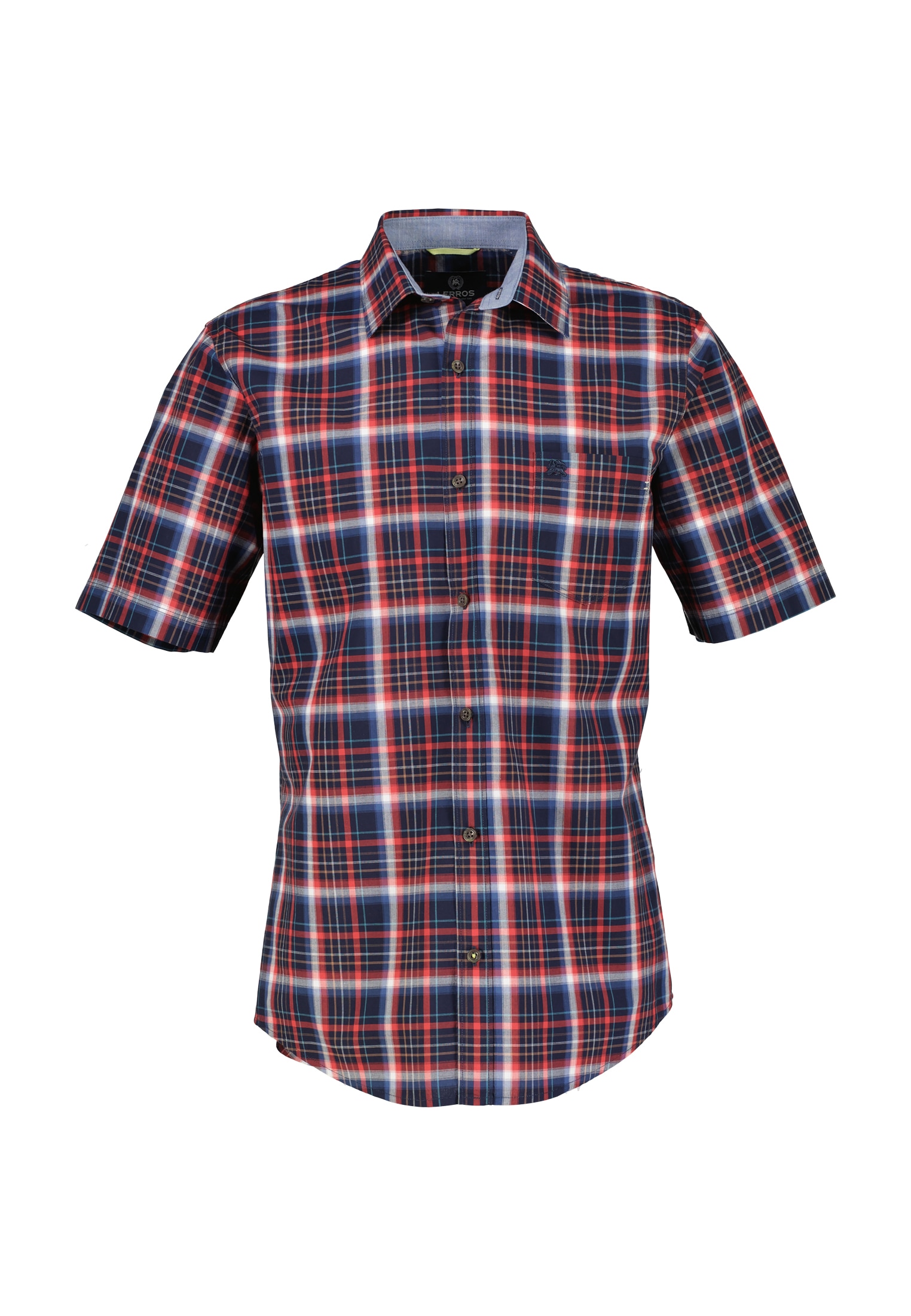 LERROS Kurzarmhemd "Kurzarmhemd *Poplin Check*" günstig online kaufen
