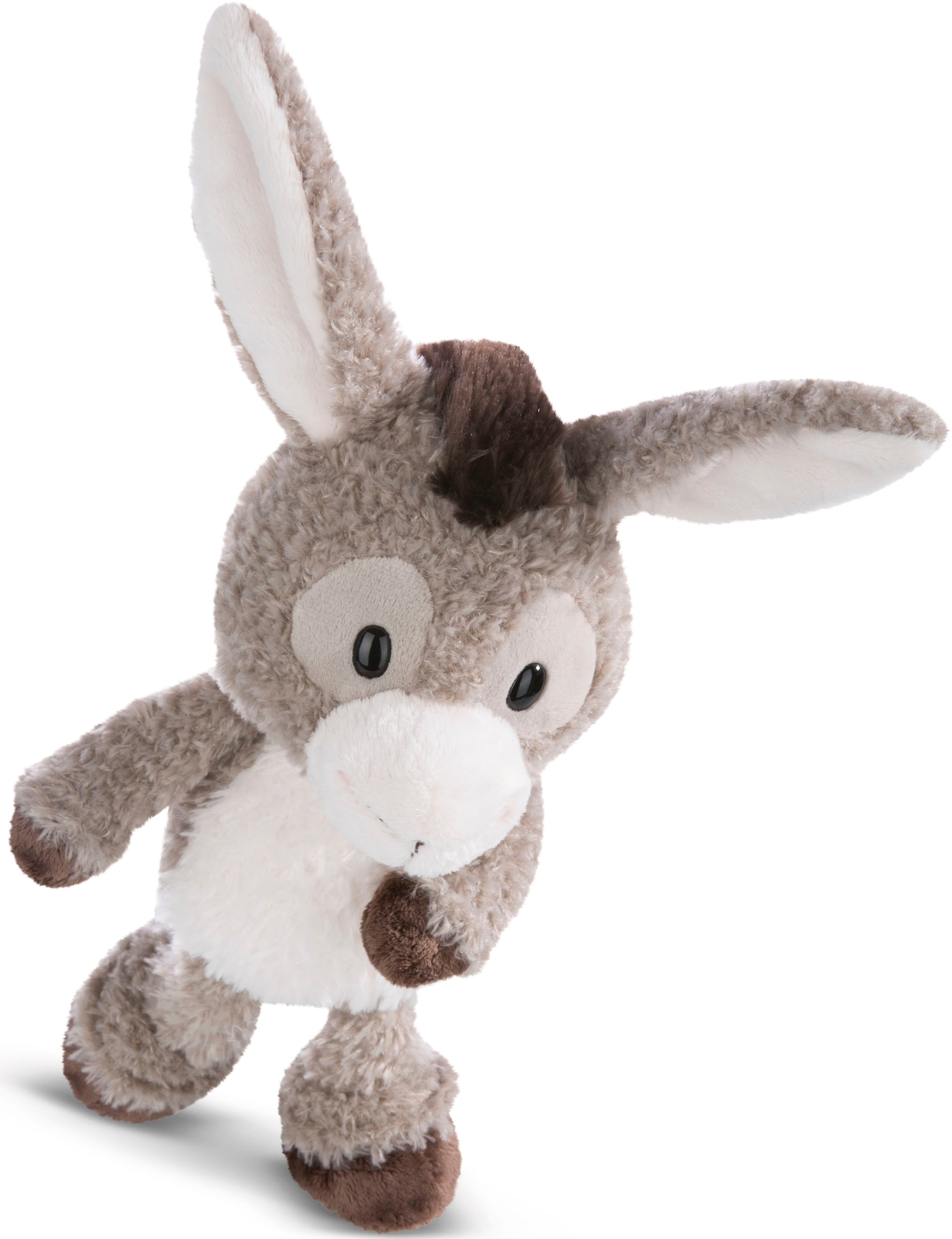 Nici Kuscheltier »Farm Friends, Esel Donkeylee, 33 cm«, enthält recyceltes Material (Global Recycled Standard)