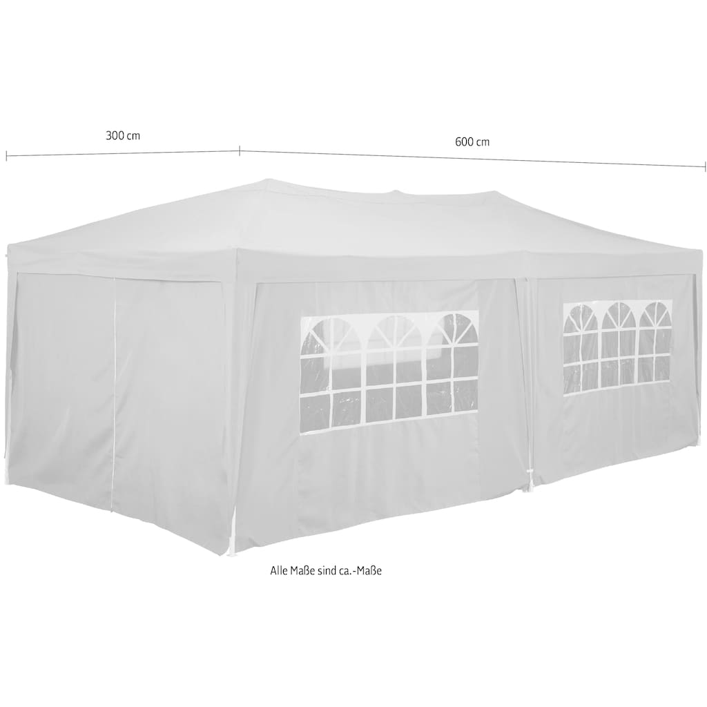 KONIFERA Faltpavillon, (Set), BxT: 300x600 cm