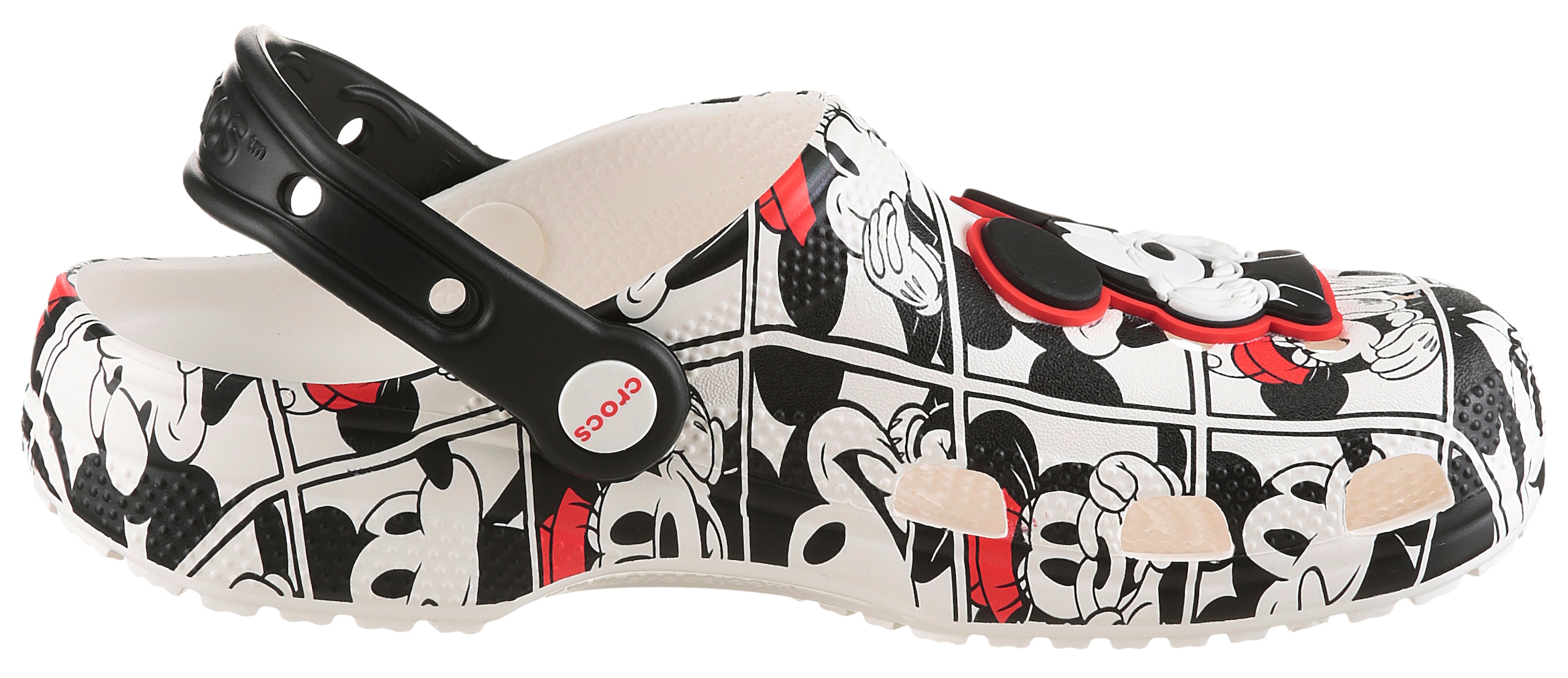 Crocs Clog »Mickey and Minnie Classic Clog«, mit Fersenriemen