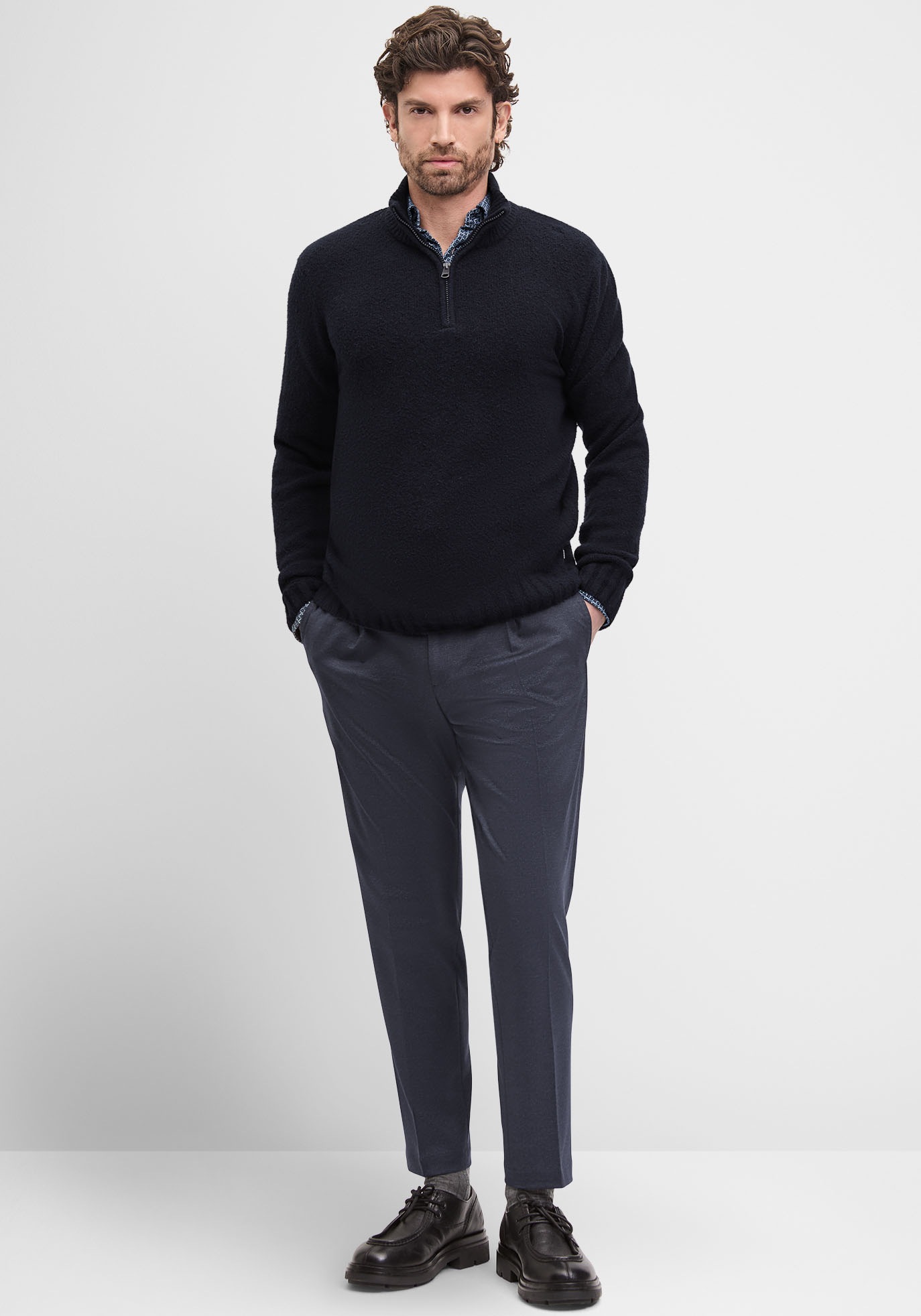Thumbnail - Cinque Strickpullover "CILUCA" Mit Rundhalsausschnitt, regular fit