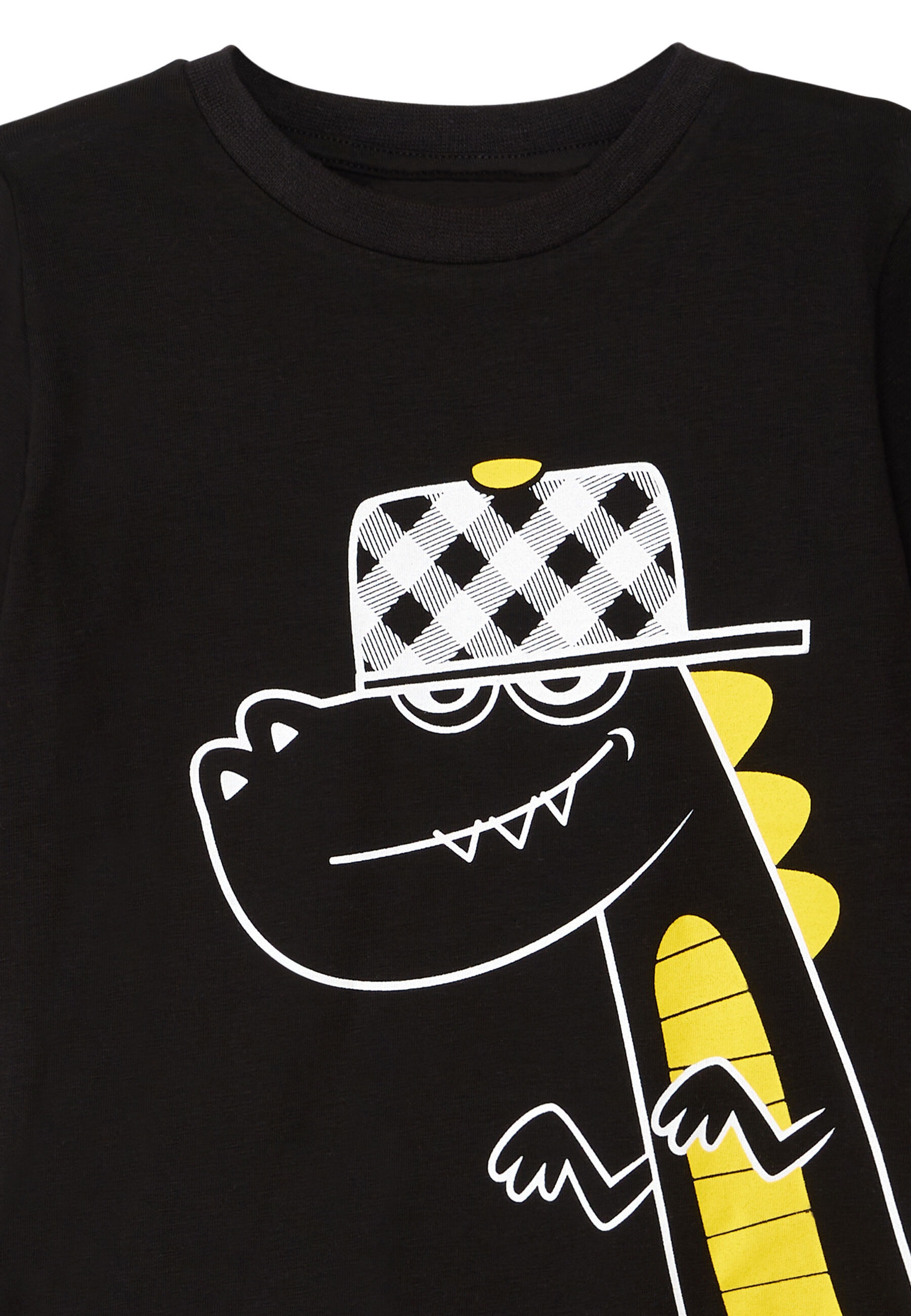 Denokids Hausanzug »Plaid Dino«, (2 tlg.), mit Dinosaurieraufdruck