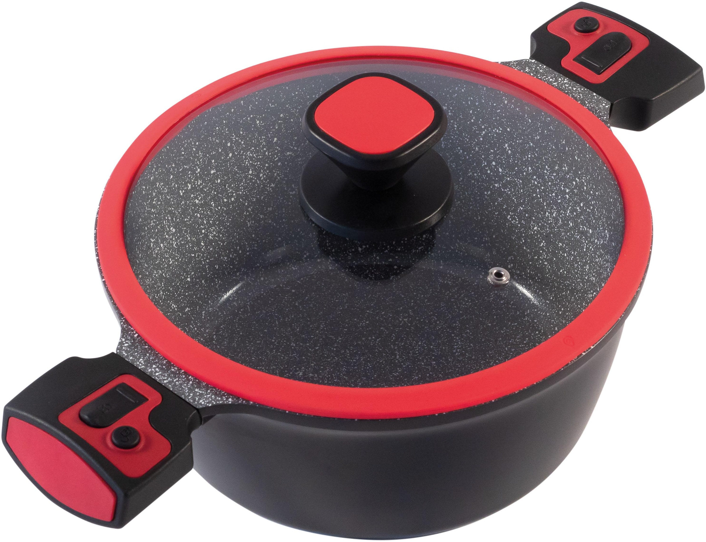 KING Kochtopf "Click-Grip" 1 Stk. tlg. Aluminiumguss günstig online kaufen