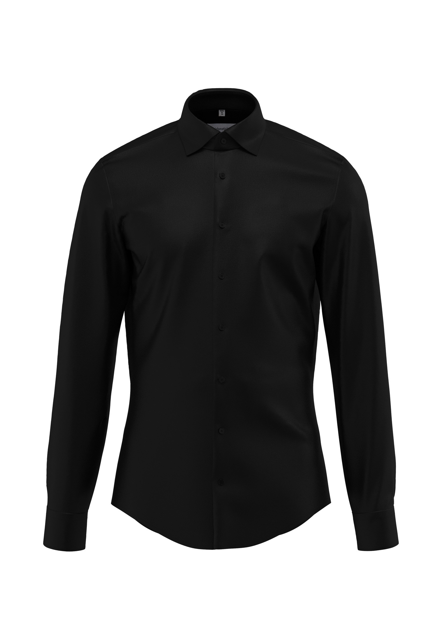 seidensticker Businesshemd »Schwarze Rose«, Shaped Kentkragen Uni