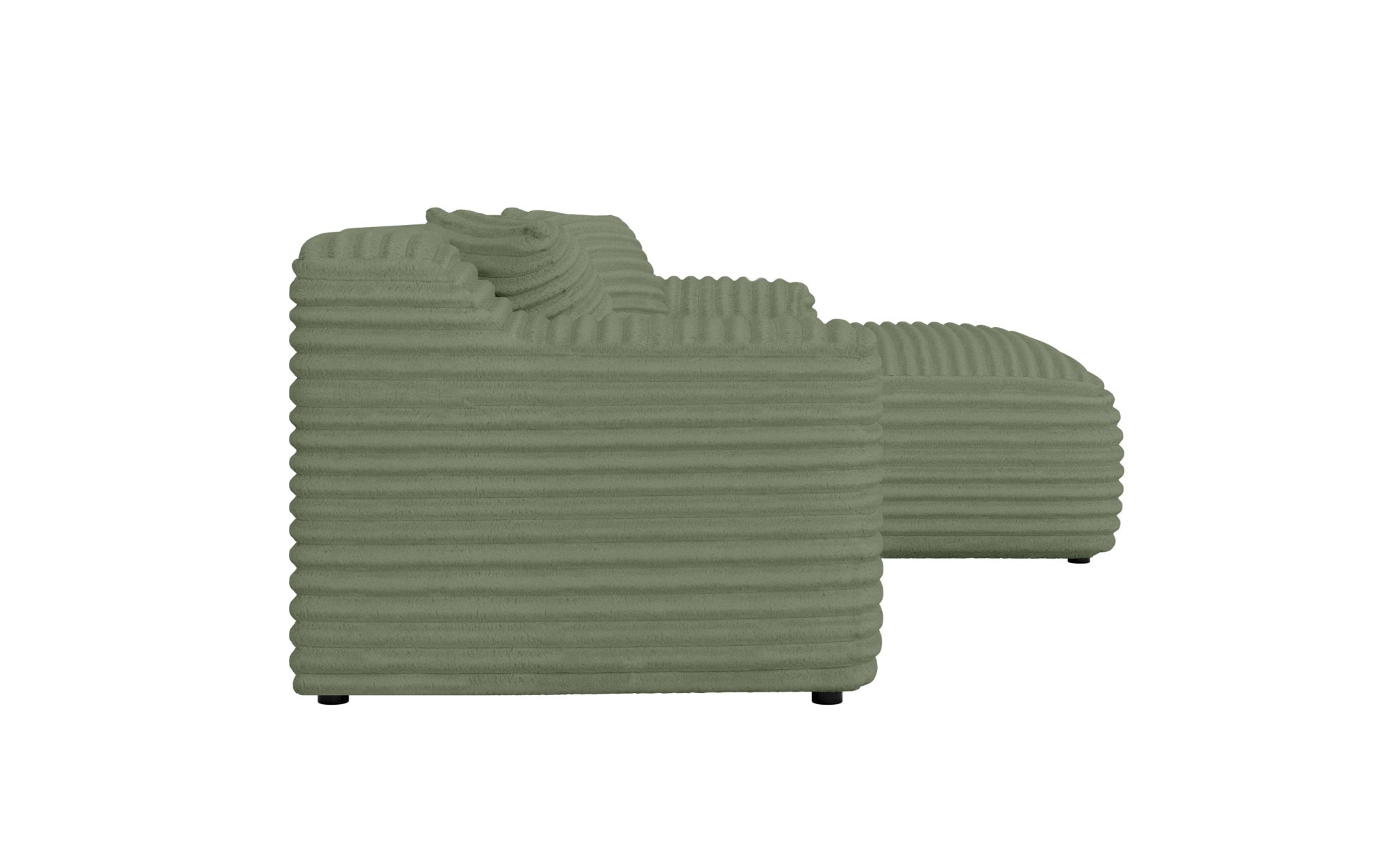 Home affaire Ecksofa »LILLIANA Designsofa, L-Form mit Recamiere rechts/links bestellbar«, L-Form mit Wellenunterfederung, Maße B/T/H: 256/160/76 cm