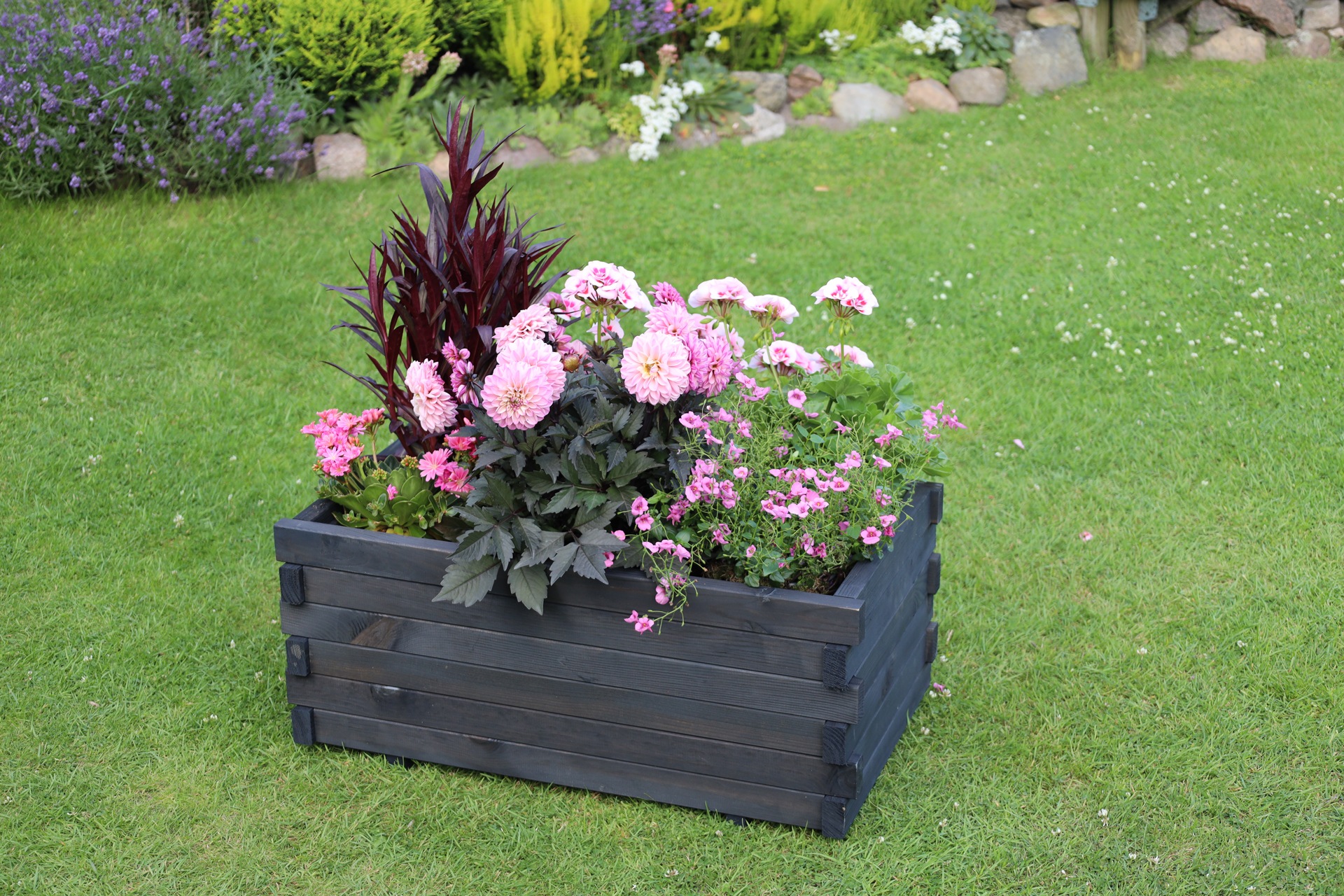 promadino Blumenkasten »Lucca«, BxTxH: 69x39x30 cm