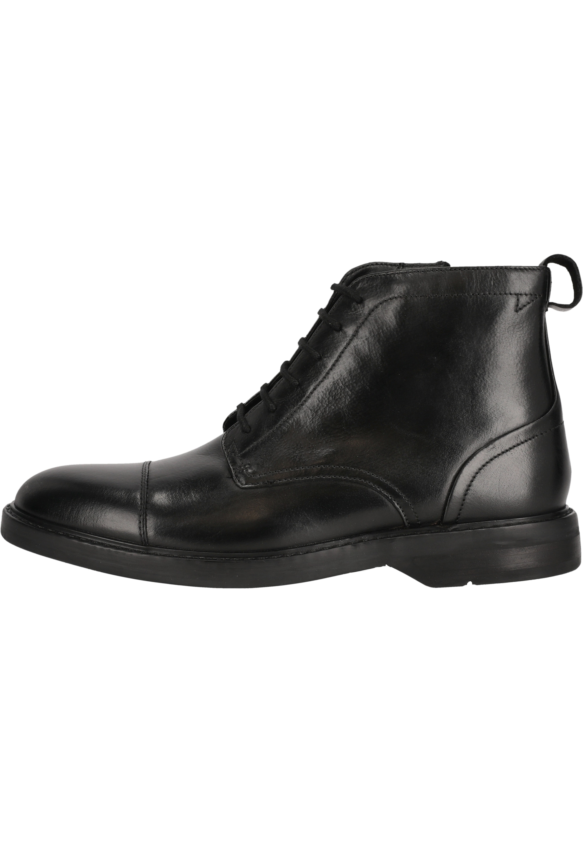 Clarks Stiefelette »Aldwin Cap«, mit vielseitiger Optik und ganztägigem Komfort