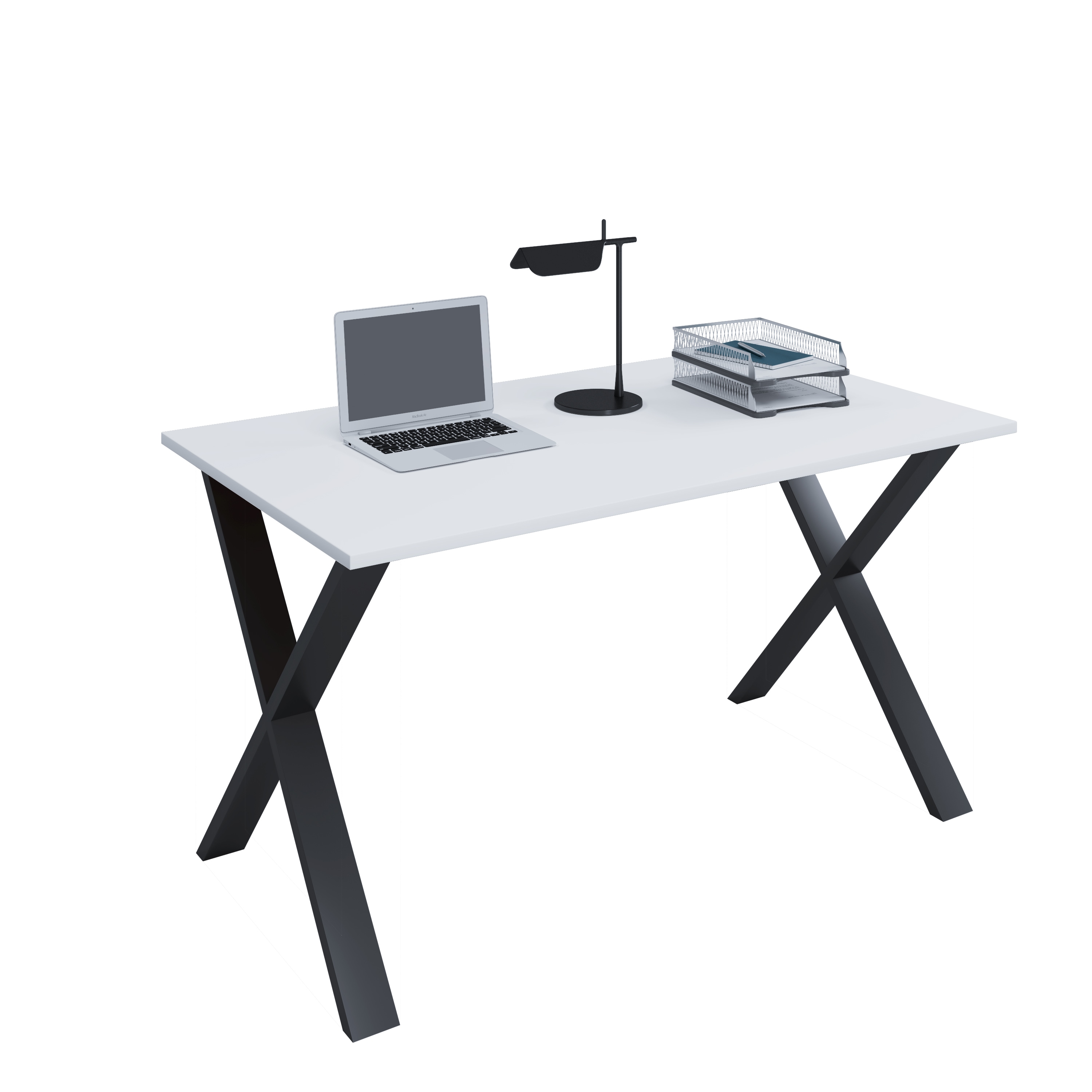 VCM Schreibtisch "Schreibtisch Bürotisch Computertisch 140x50 Lona X" 1 Stk. tlg.
