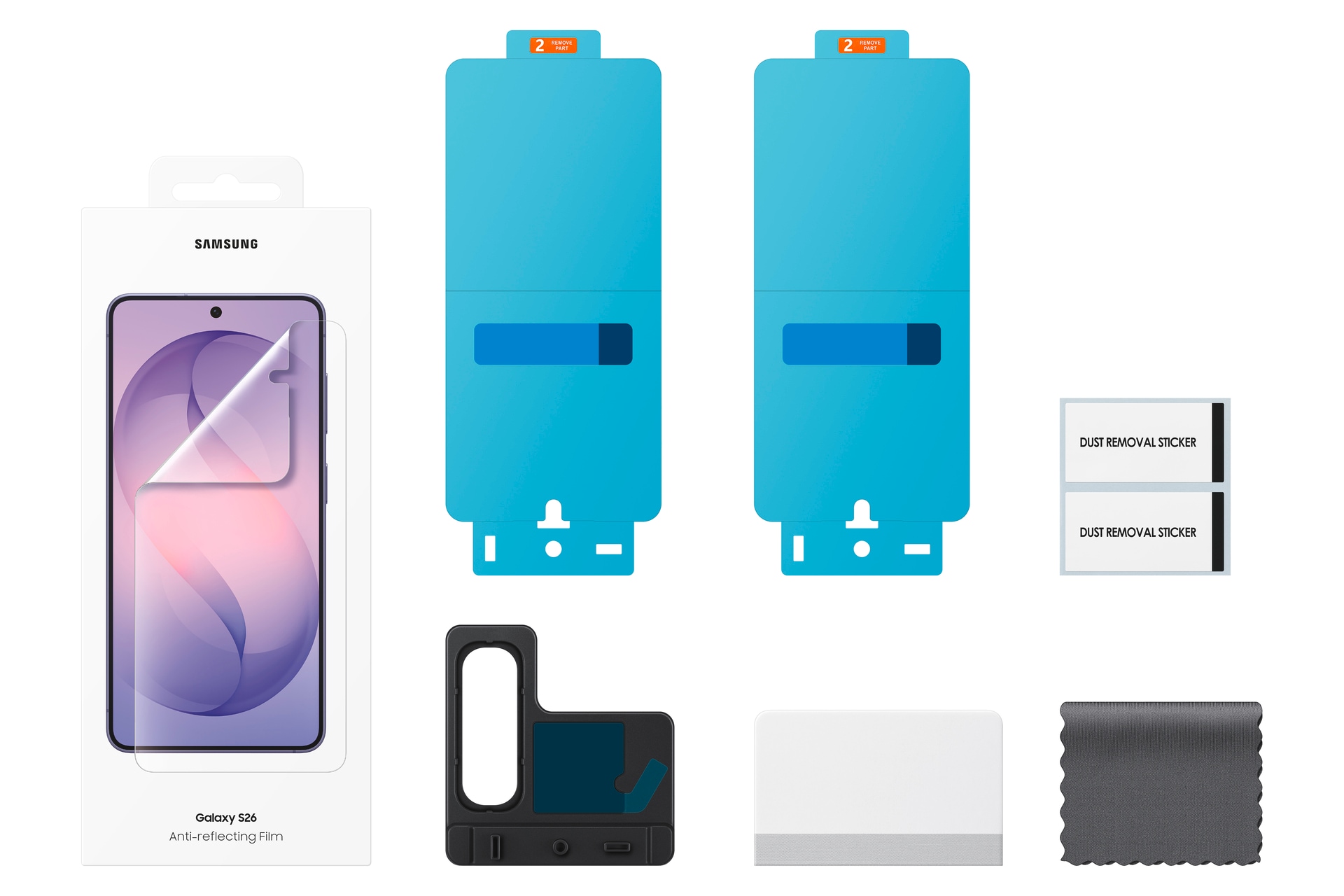 Samsung Displayschutzfolie »Anti-Reflecting Film« für Samsung Galaxy S26 Displayschutzglas, Schutzfolie, Bildschirmschutz, kratz- & stoßfest