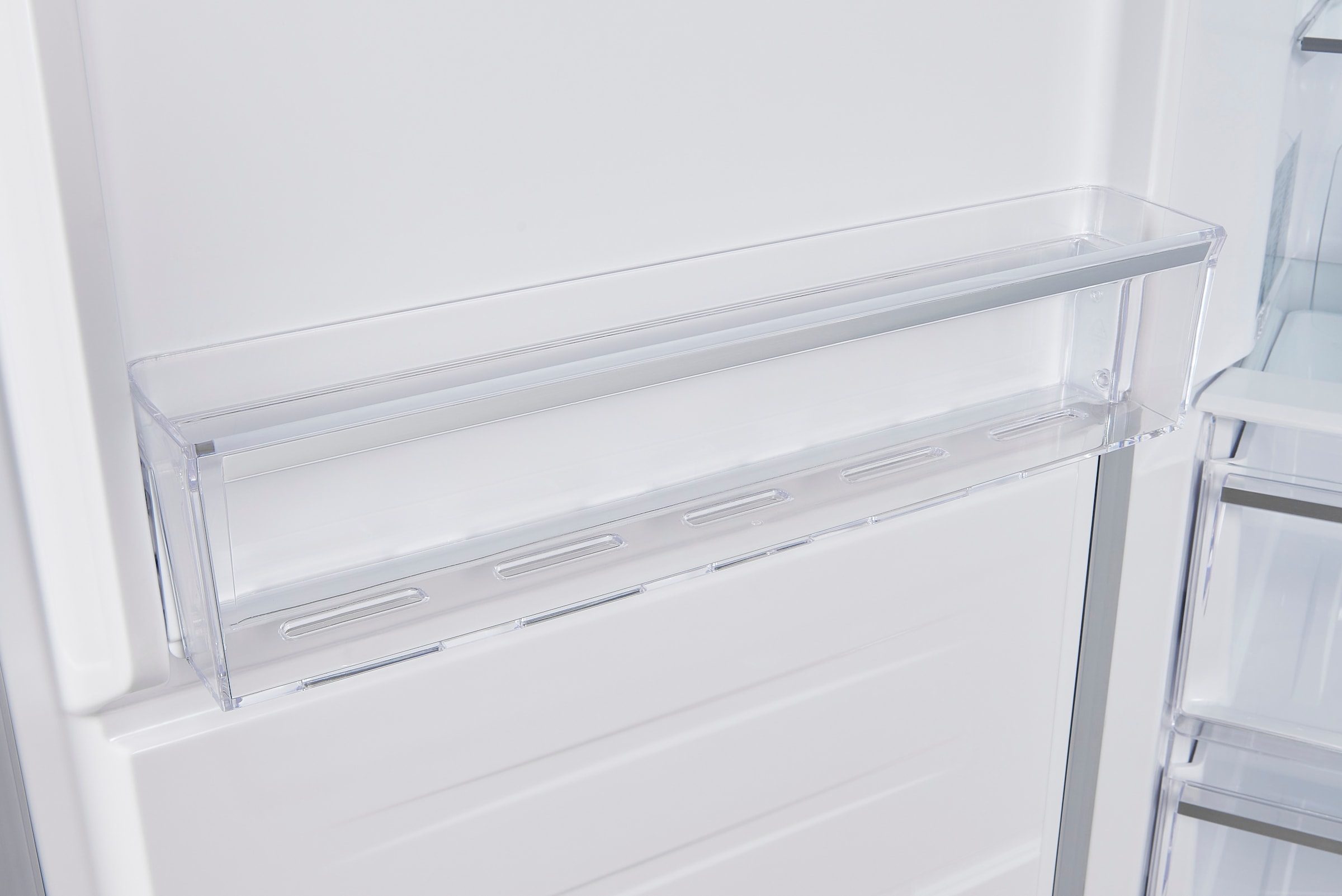 exquisit Gefrierschrank »GS295--H-040E inoxlook«, 185 cm hoch, 60 cm breit, Türanschlag wechselbar