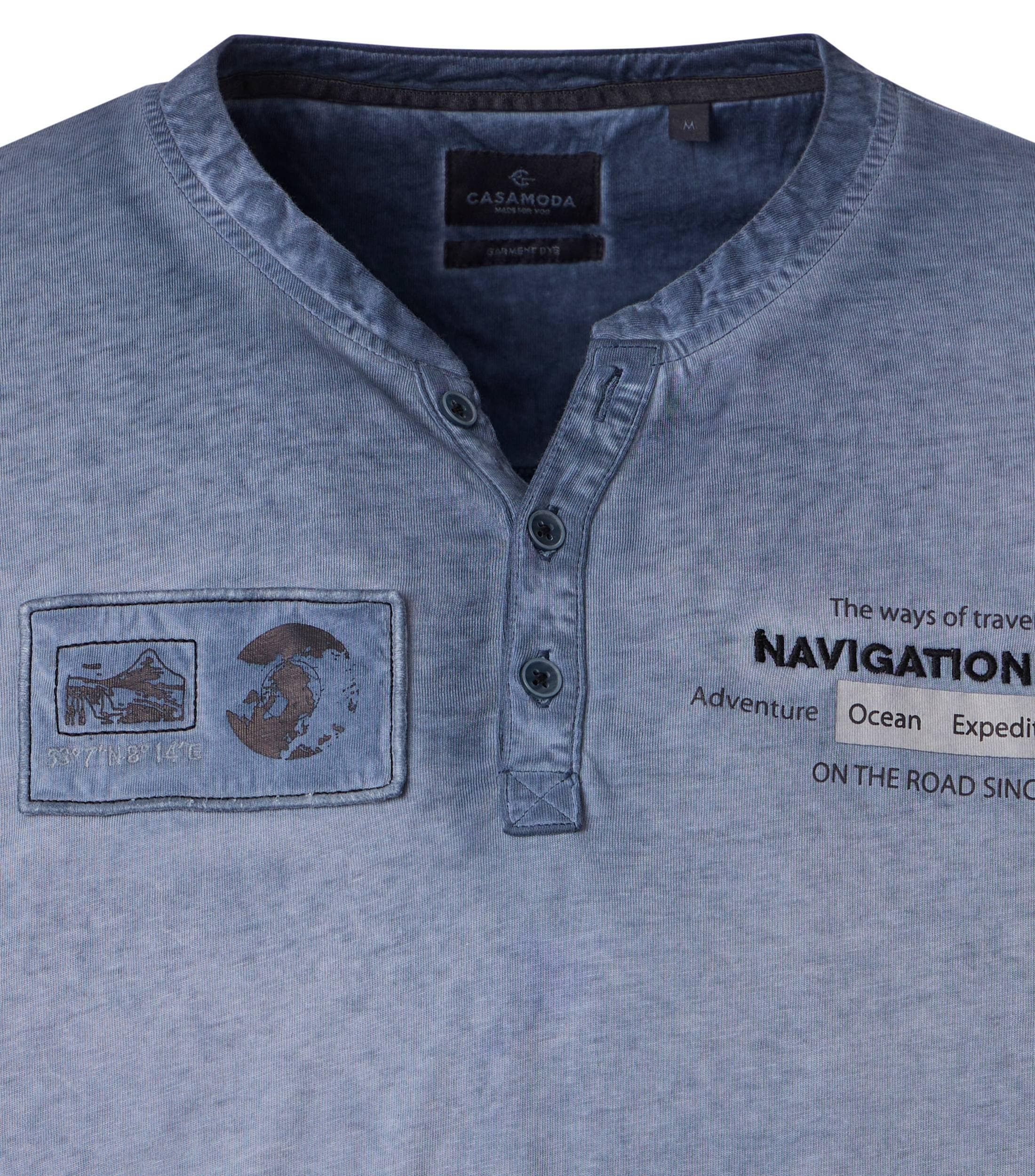 CASAMODA Henleyshirt »CASAMODA Henley uni«