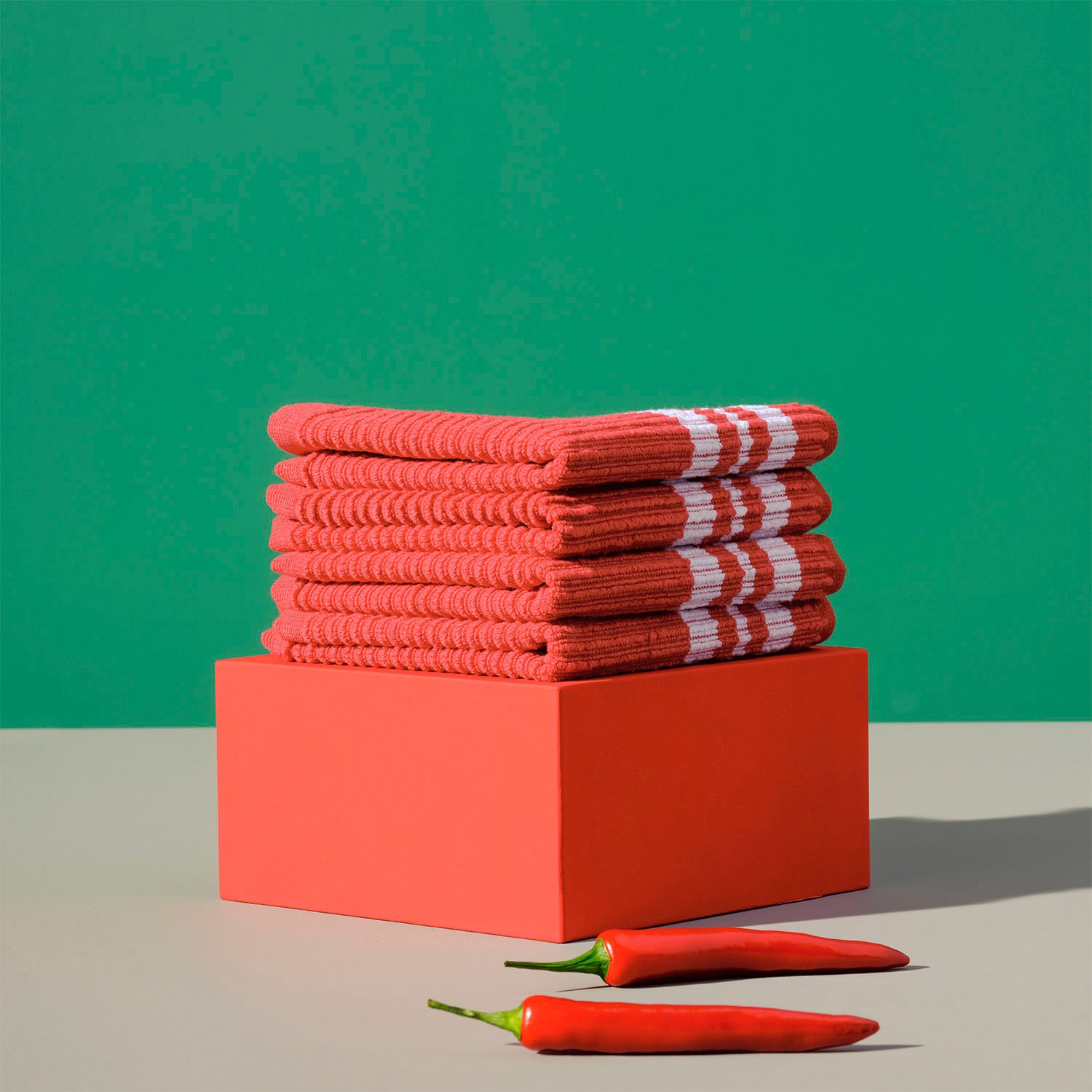 Thumbnail - DDDDD Spültuch "Provence" aus reiner Baumwolle, 30x30 cm