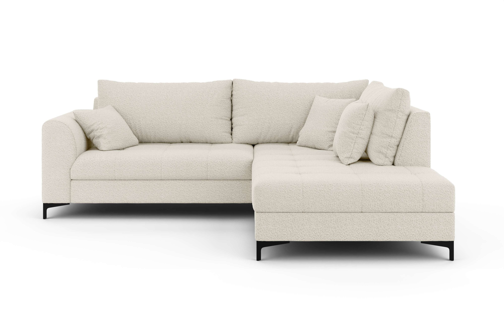 OTTO home Ecksofa "LEEVKE Design-Sofa mit Ottomane rechts/links bestellbar, günstig online kaufen