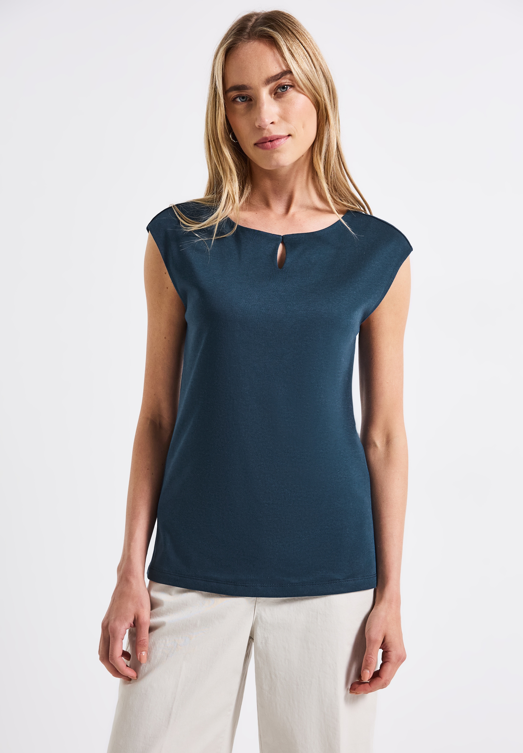 STREET ONE T-Shirt, im soften Baumwoll-Mix günstig online kaufen