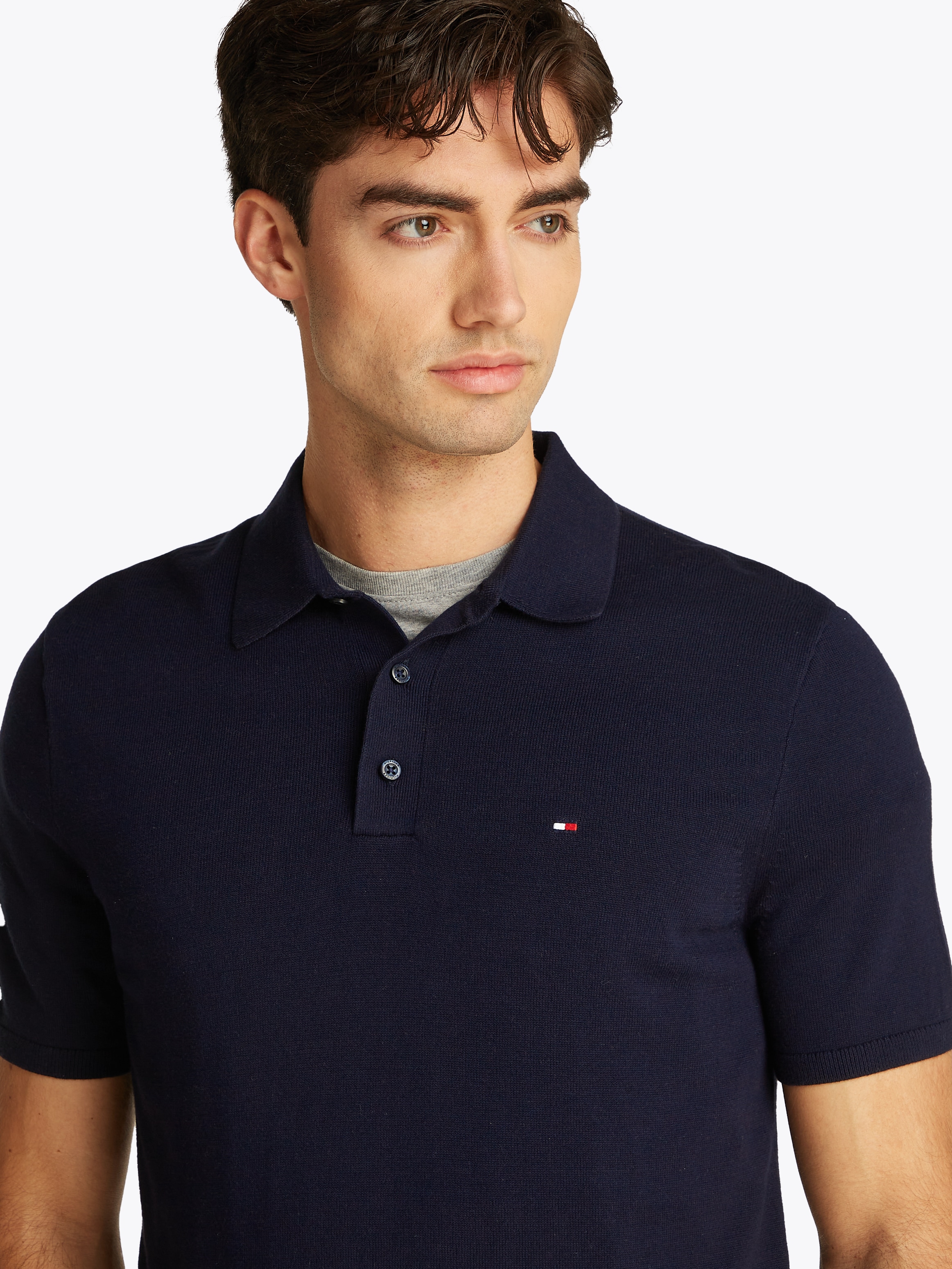 Tommy Hilfiger Poloshirt »ESSENTIAL COTTON KNITTED POLO«