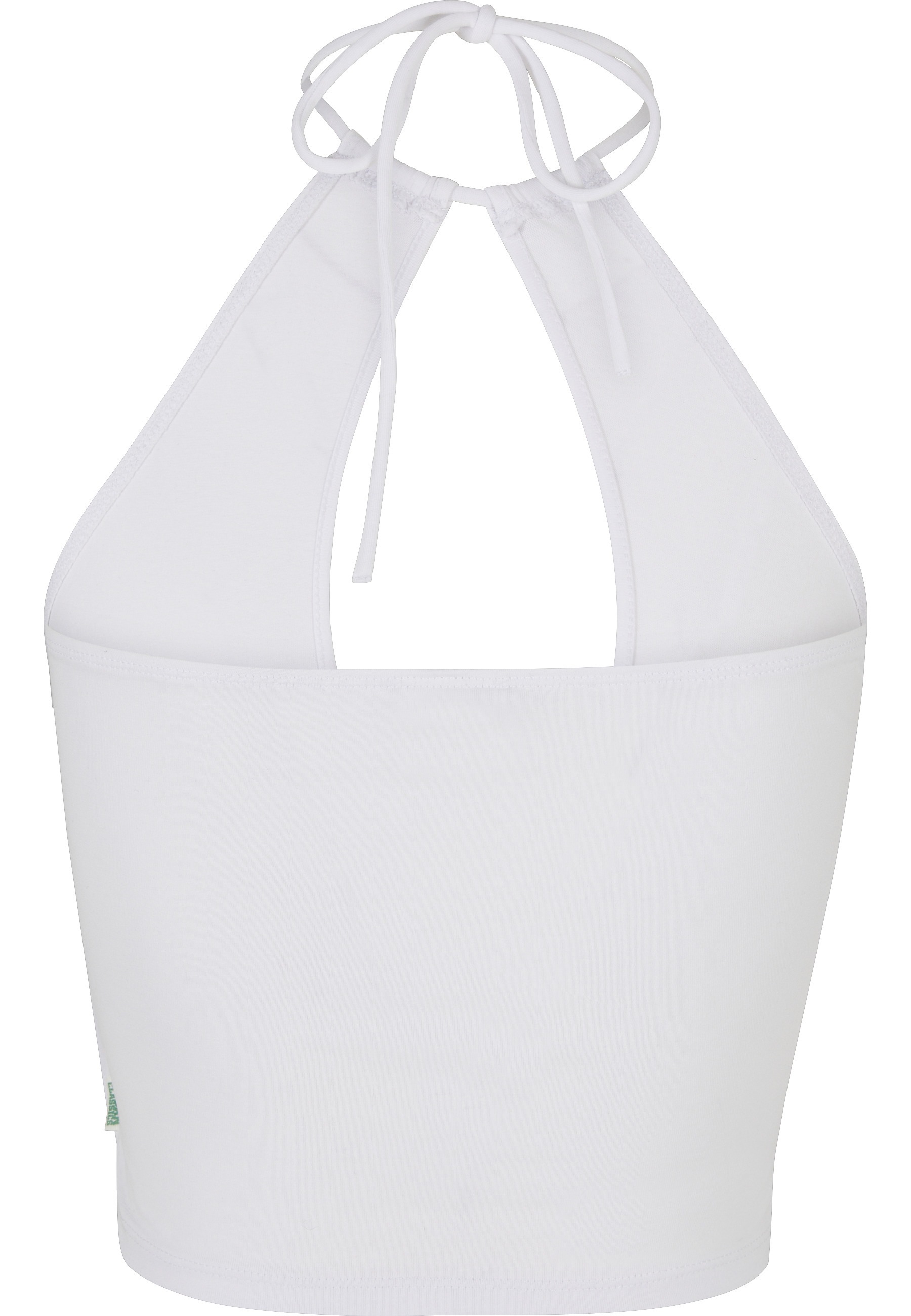 URBAN CLASSICS Tanktop »Urban Classics Damen Ladies Short Wraped Neckholder Top« 1 Stk.