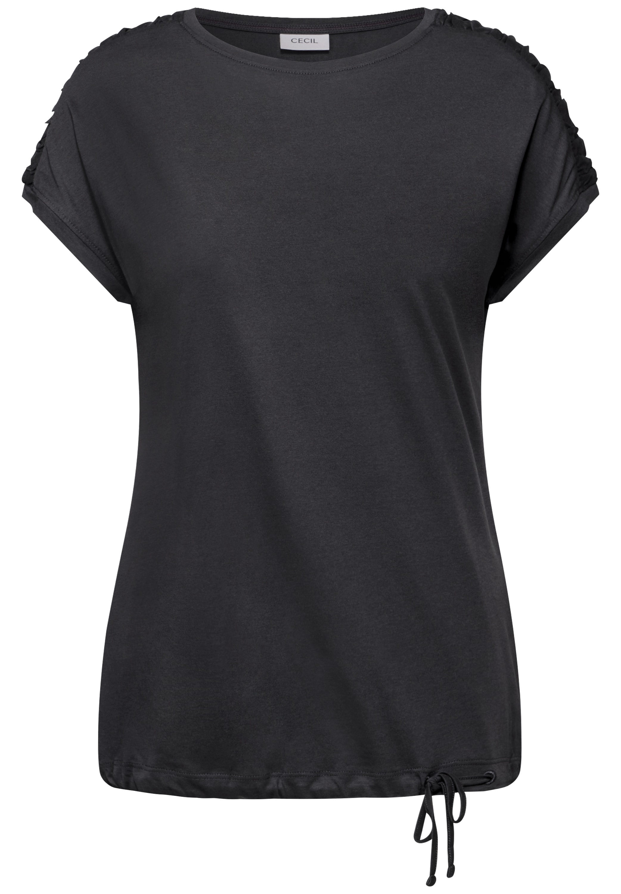 Cecil T-Shirt, mit Tunnelzug am Saum