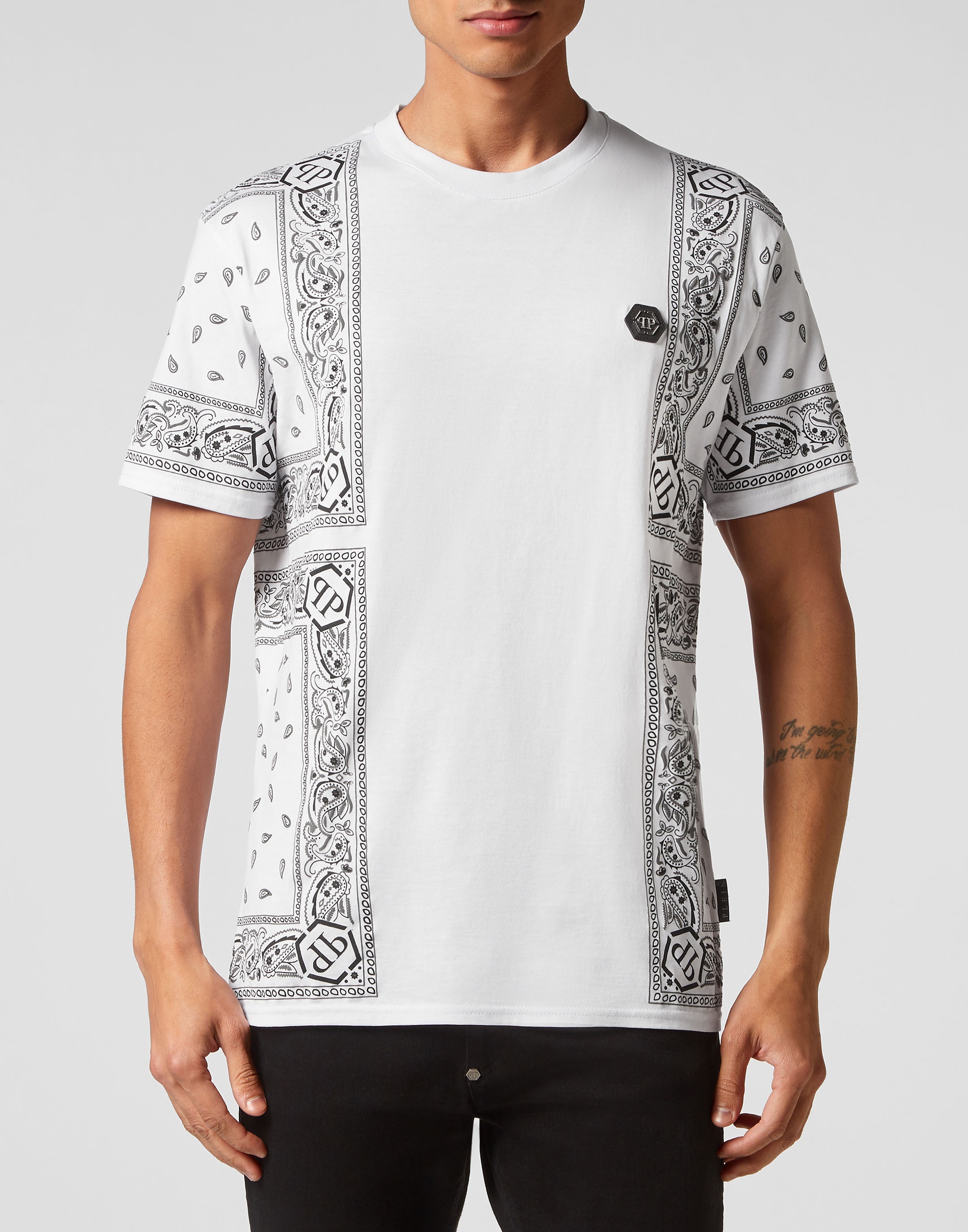 PHILIPP PLEIN T-Shirt "Paisley" günstig online kaufen