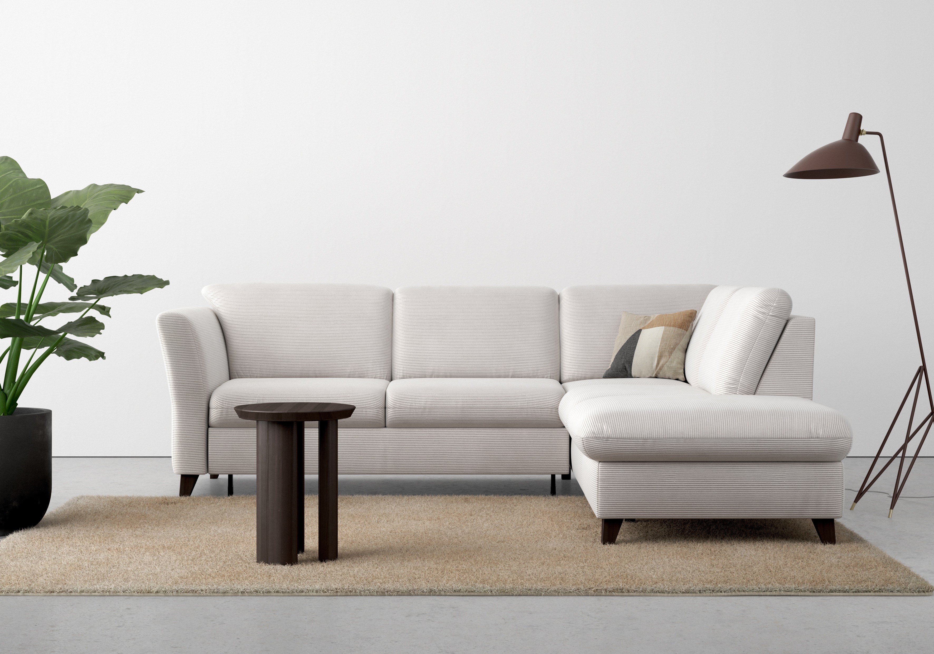 Thumbnail - Home affaire Ecksofa "Trelleborg L-Form" wahlweise mit Bettfunktion und Bettkasten, inkl. Federkern-Polsterung