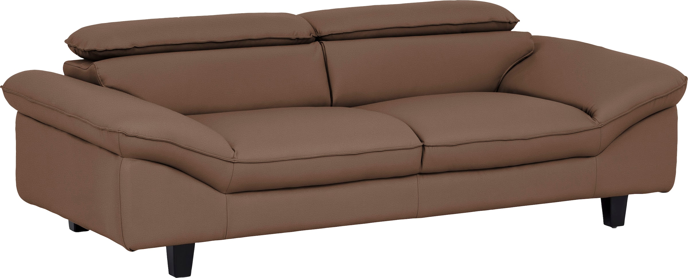 Home affaire 3-Sitzer »Pilot«, Big-Sofa mit Kopfteilverstellung