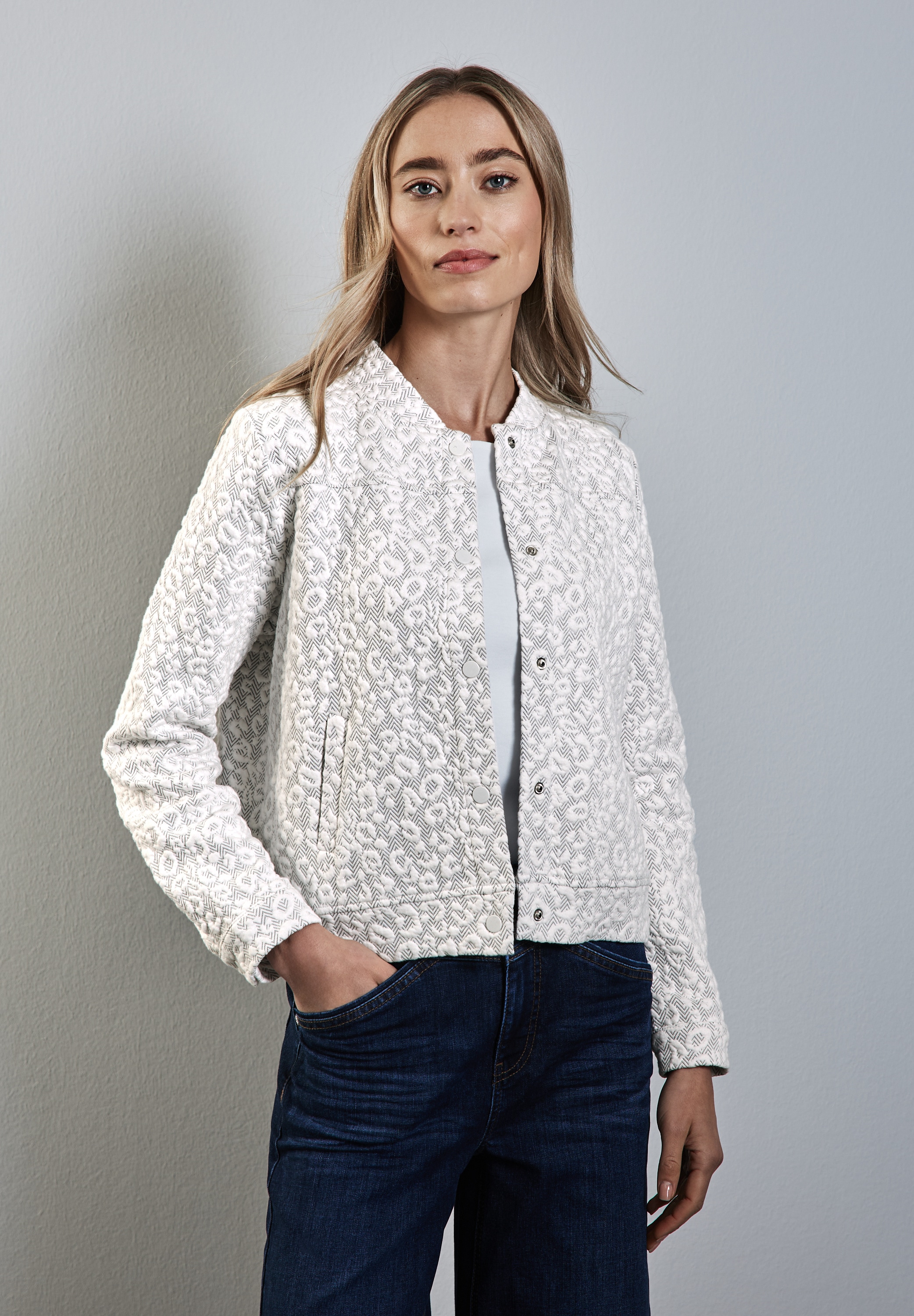 STREET ONE Cardigan, Rundhalsausschnitt günstig online kaufen