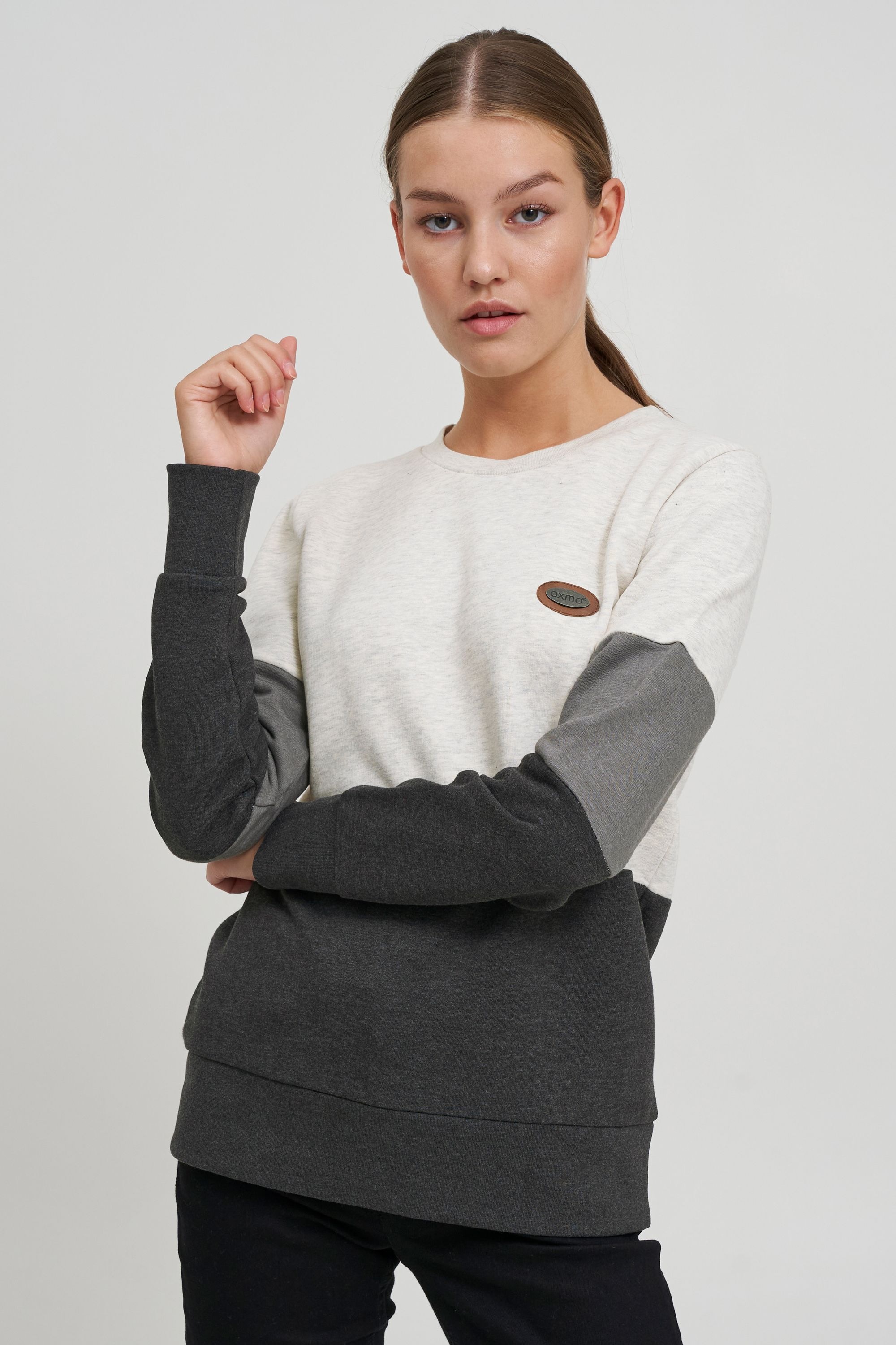 OXMO Longpullover "Sweatshirt OXTrine" günstig online kaufen