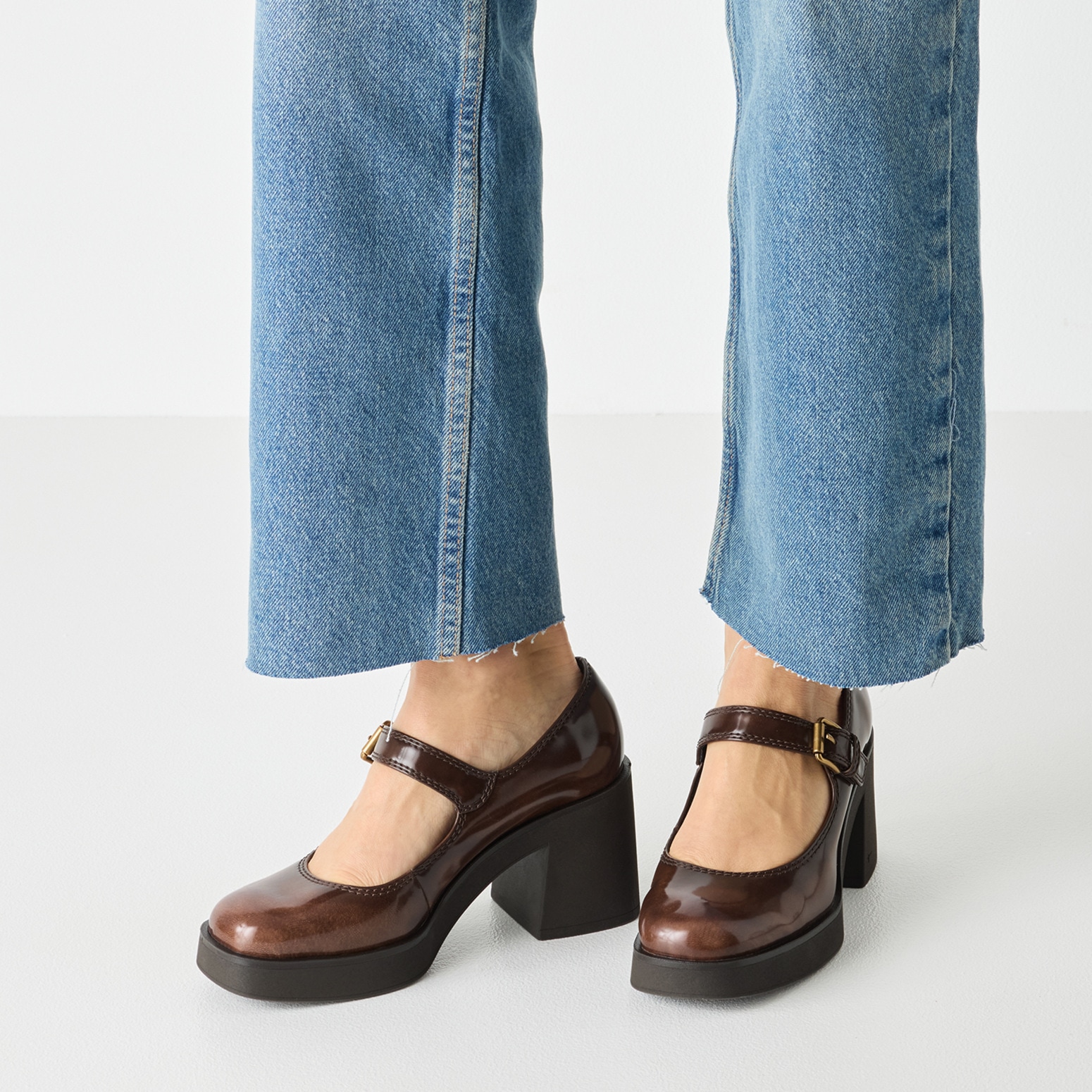 Tamaris Spangenpumps, Blockabsatz, Partyschuh, Pumps in veganer Verarbeitung